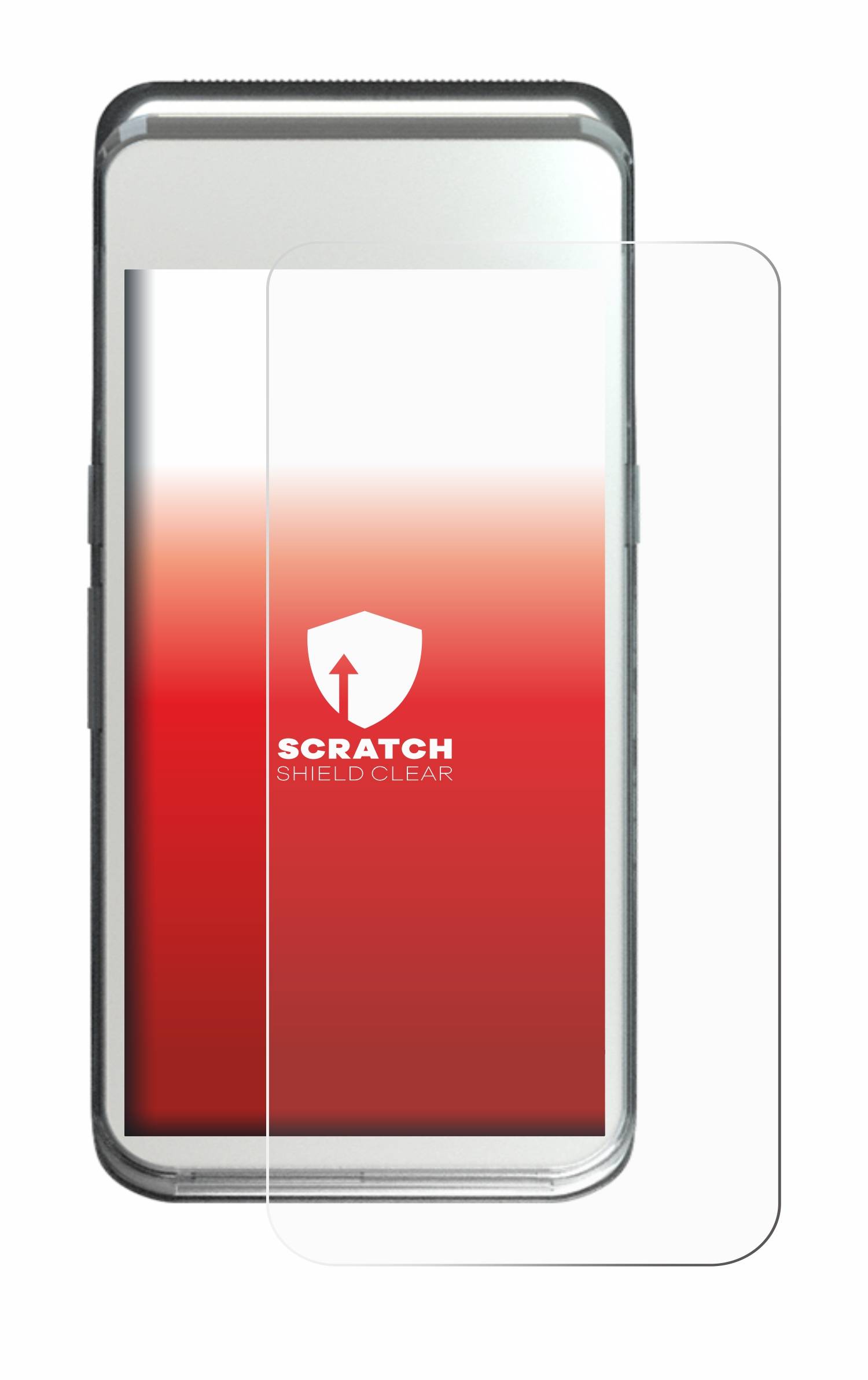 upscreen Scratch Shield Schutzfolie für Pax A920 MAX