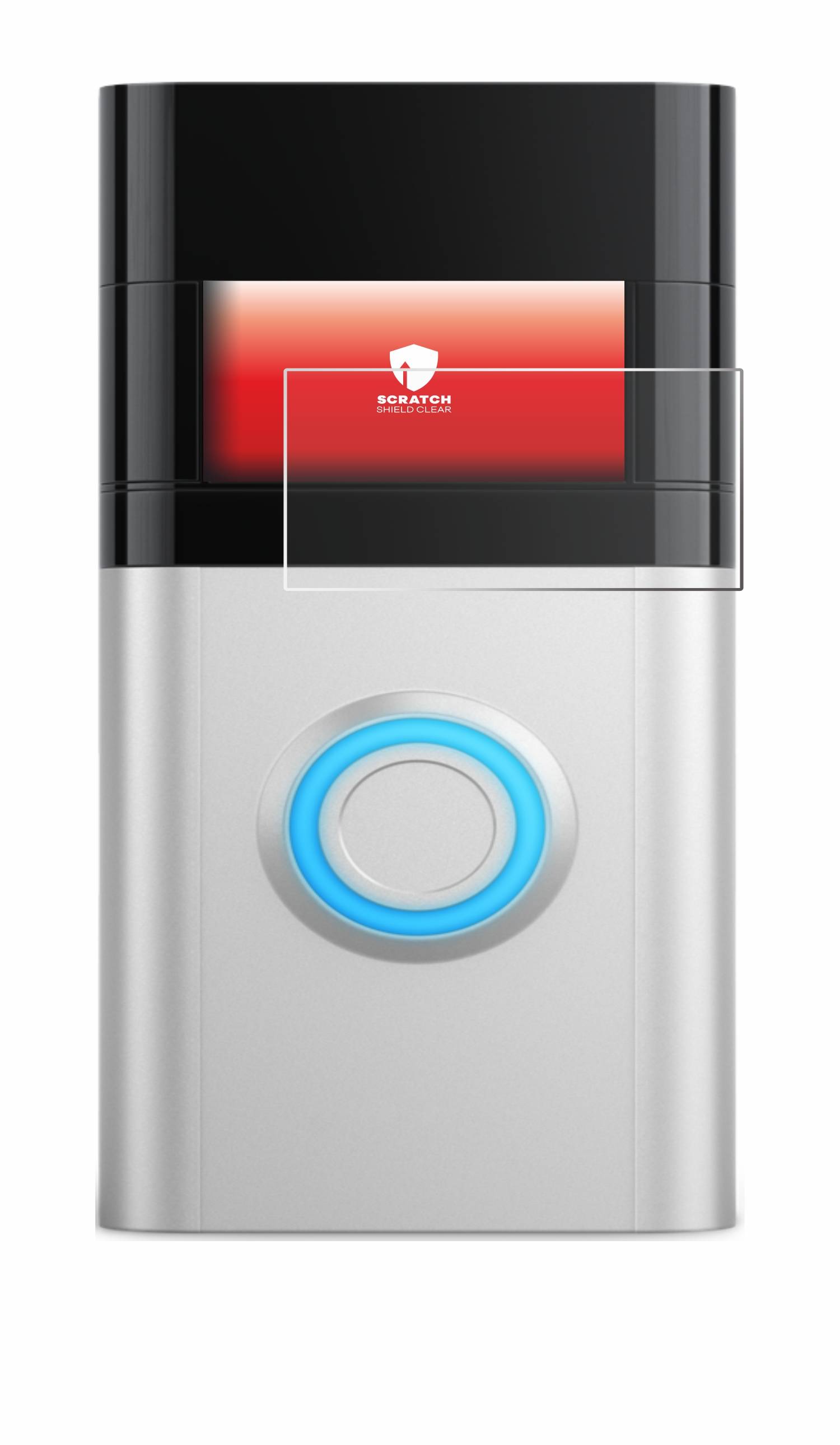 upscreen Scratch Shield Schutzfolie für Ring Video Doorbell 3 Plus