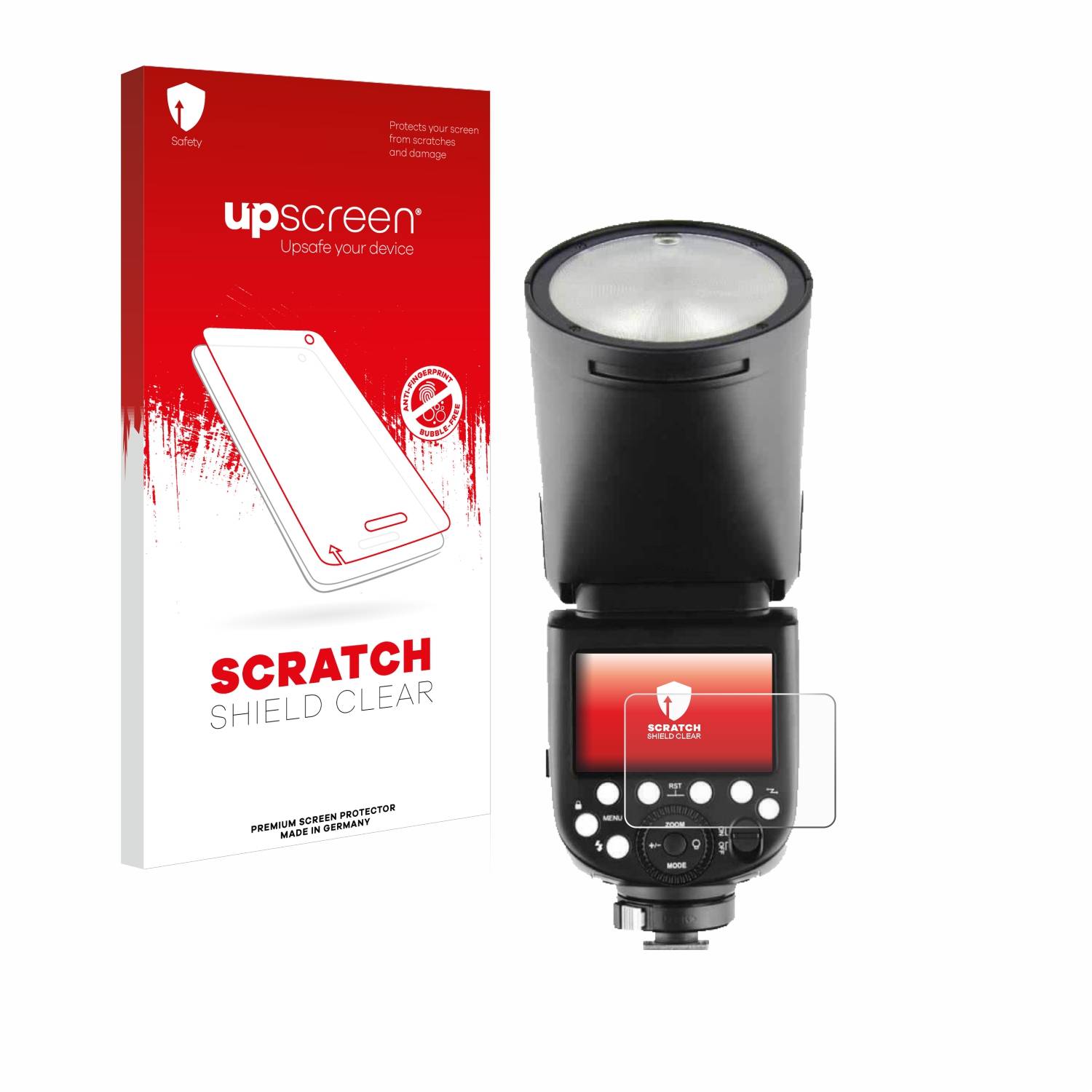 upscreen Scratch Shield Schutzfolie für Godox TT685 II