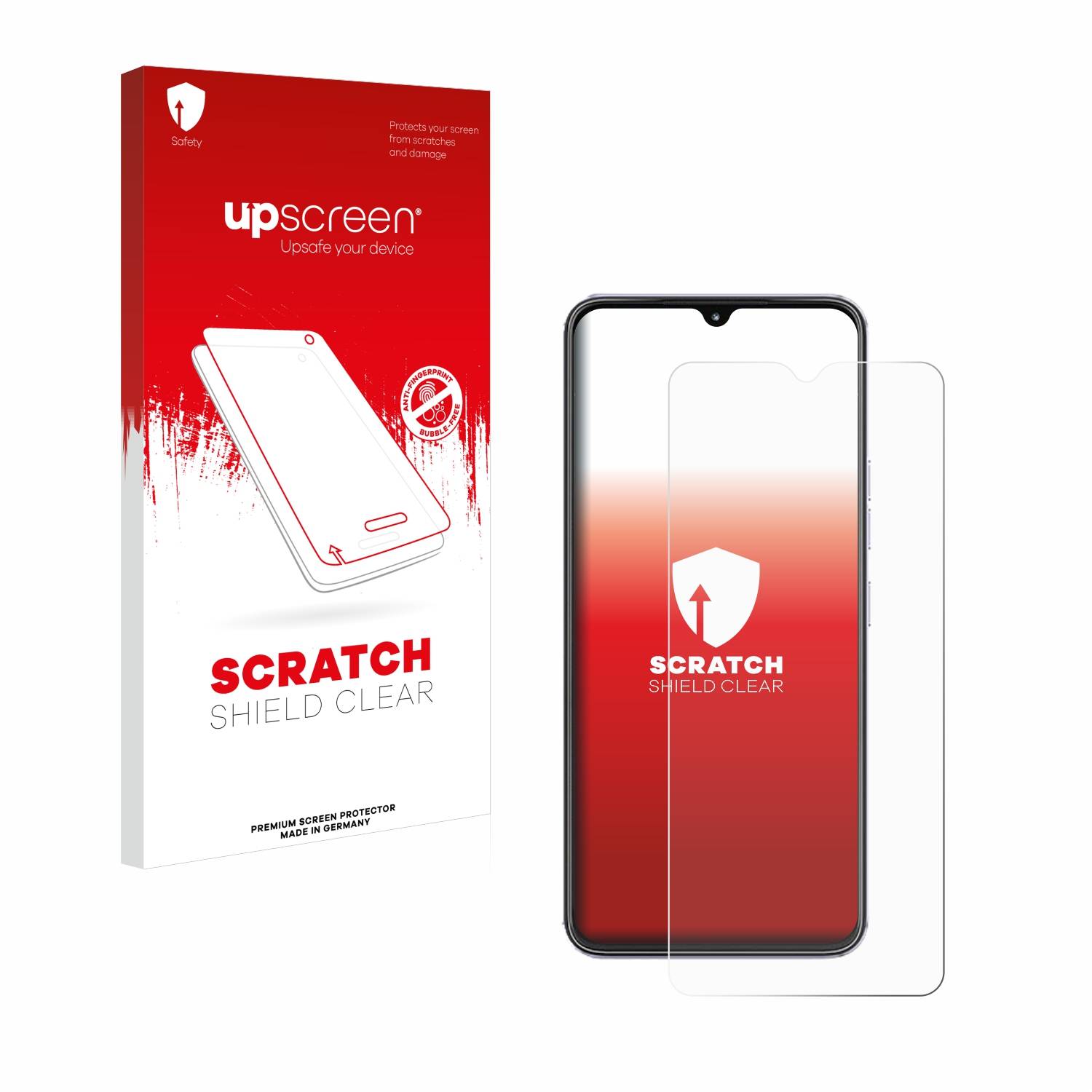 upscreen Scratch Shield Schutzfolie für Itel A60S