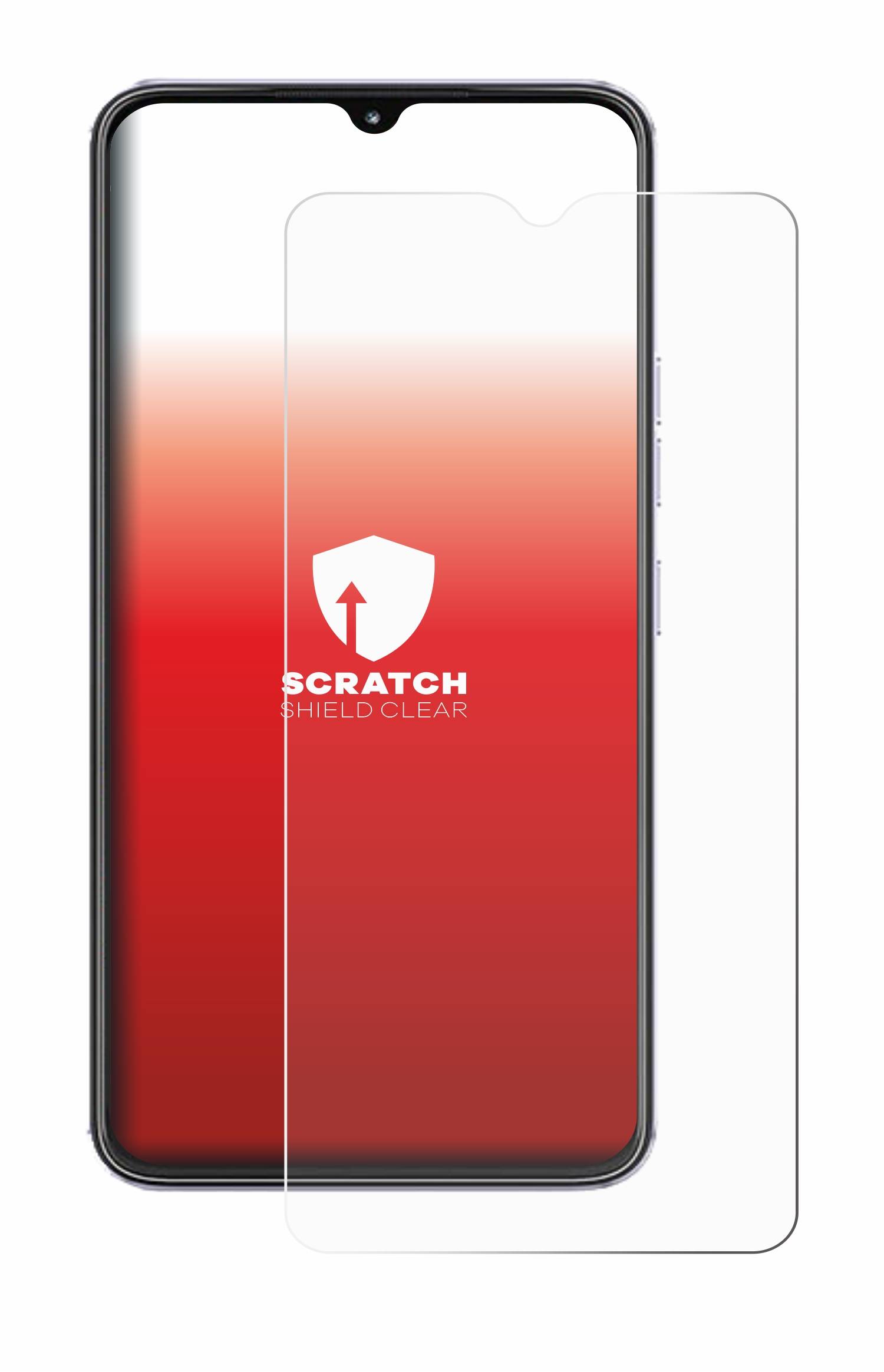 upscreen Scratch Shield Schutzfolie für Itel A60S