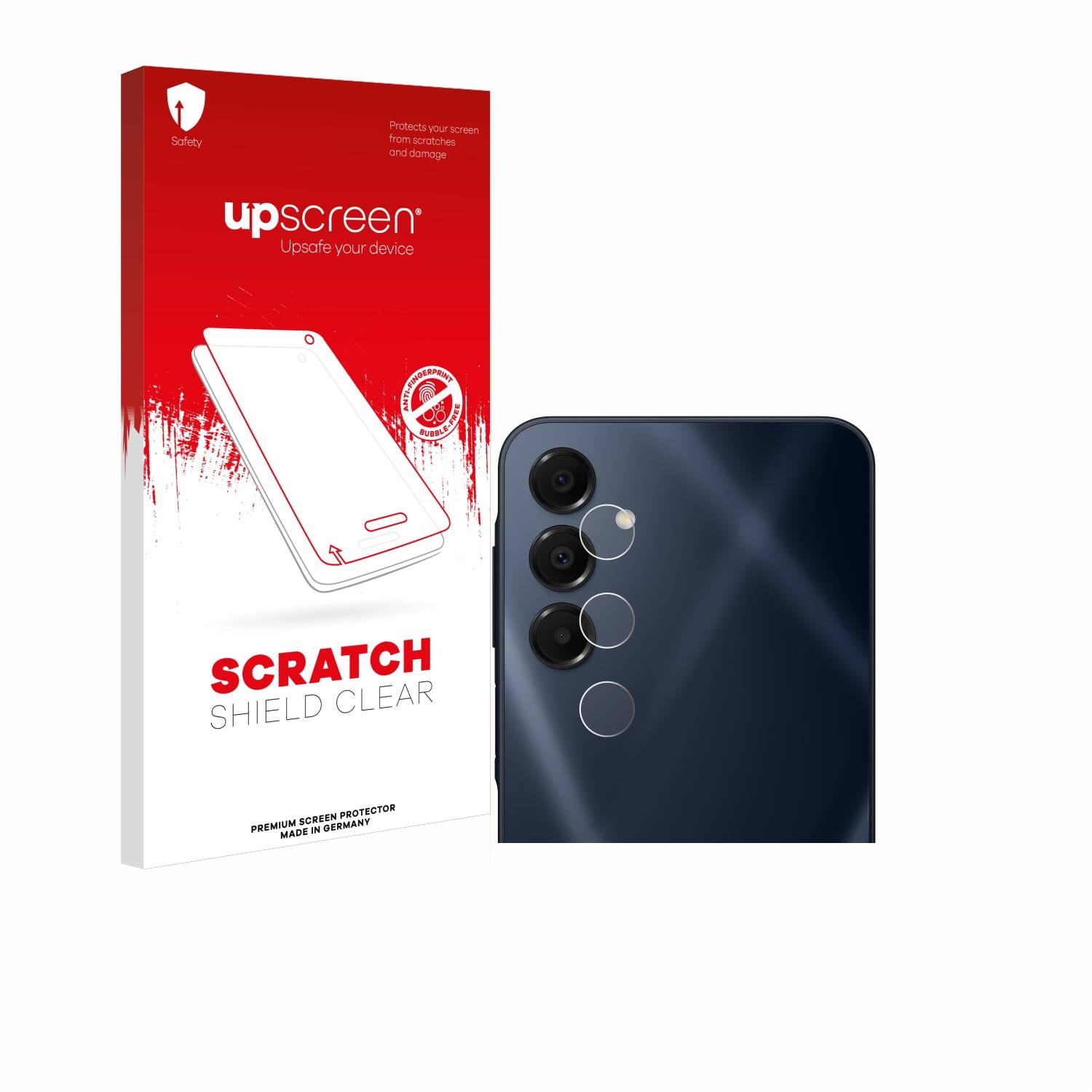 upscreen Scratch Shield Schutzfolie für Samsung Galaxy A16 5G (NUR Kameraschutz)
