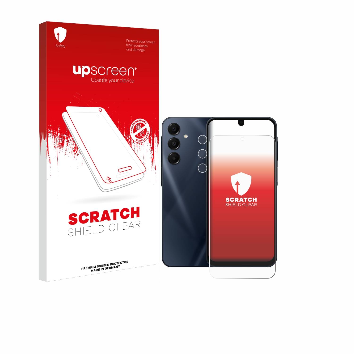 upscreen Scratch Shield Schutzfolie für Samsung Galaxy A16 5G (Display+Kamera)