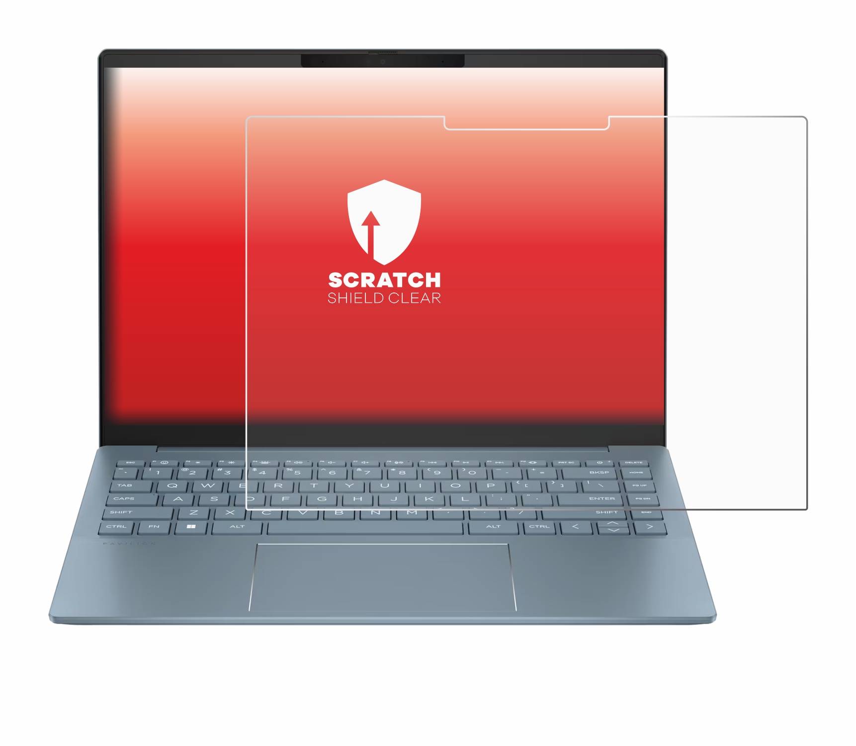 upscreen Scratch Shield Schutzfolie für HP Pavilion Plus14-ey
