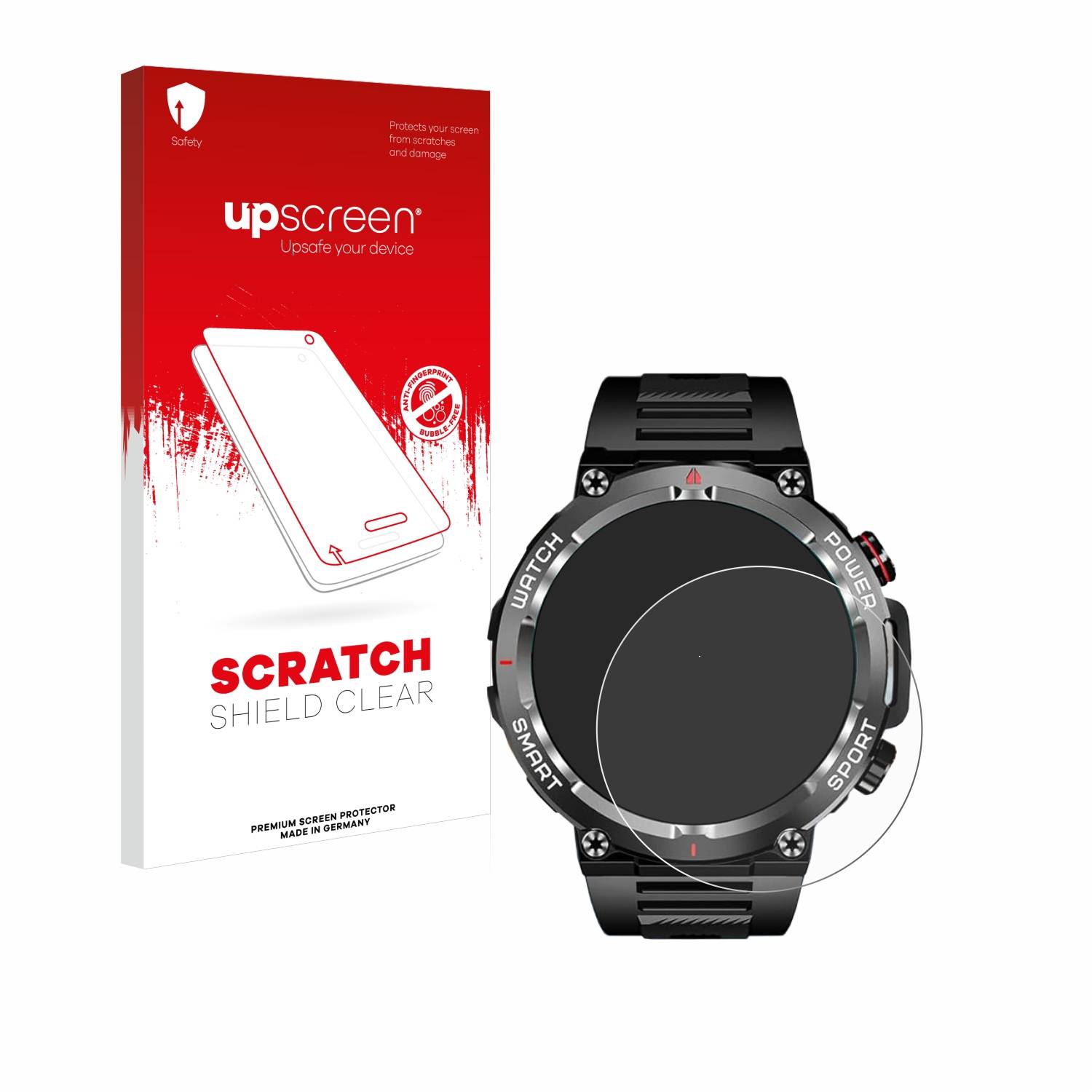 upscreen Scratch Shield Schutzfolie für Blackview W50 1.39