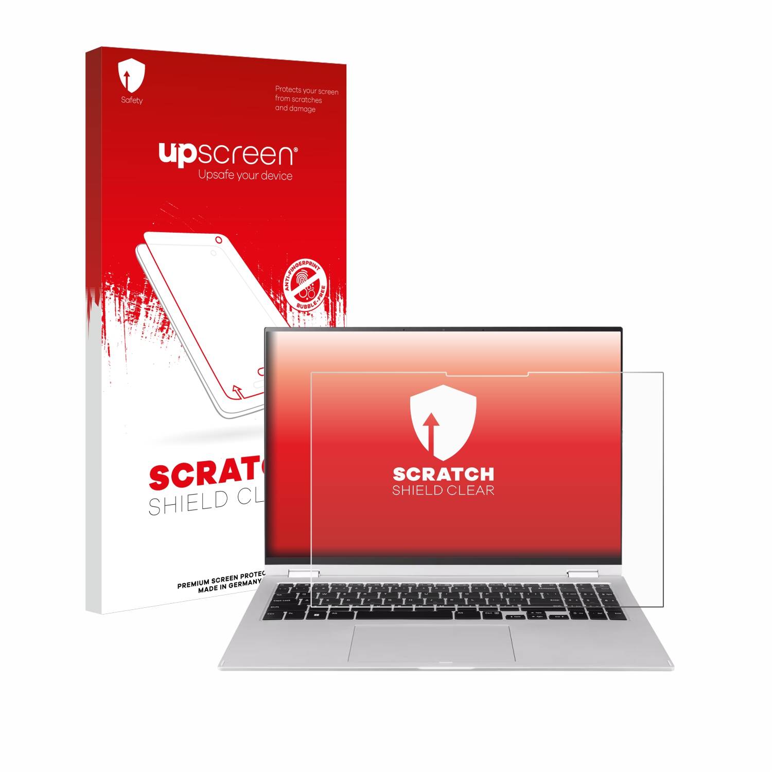 upscreen Scratch Shield Schutzfolie für LG gram 16 2022