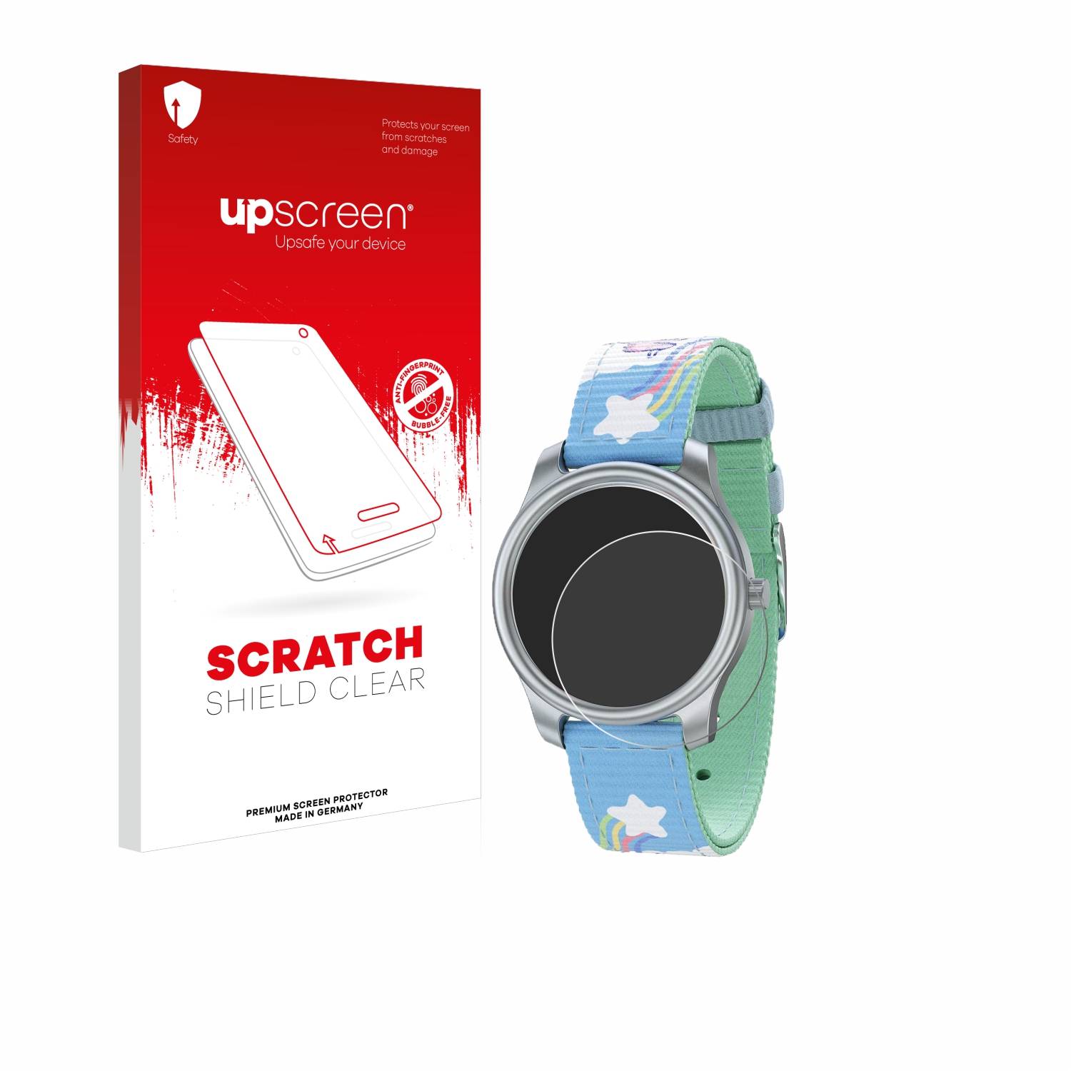 upscreen Scratch Shield Schutzfolie für Twistiti Kids Smartwatch