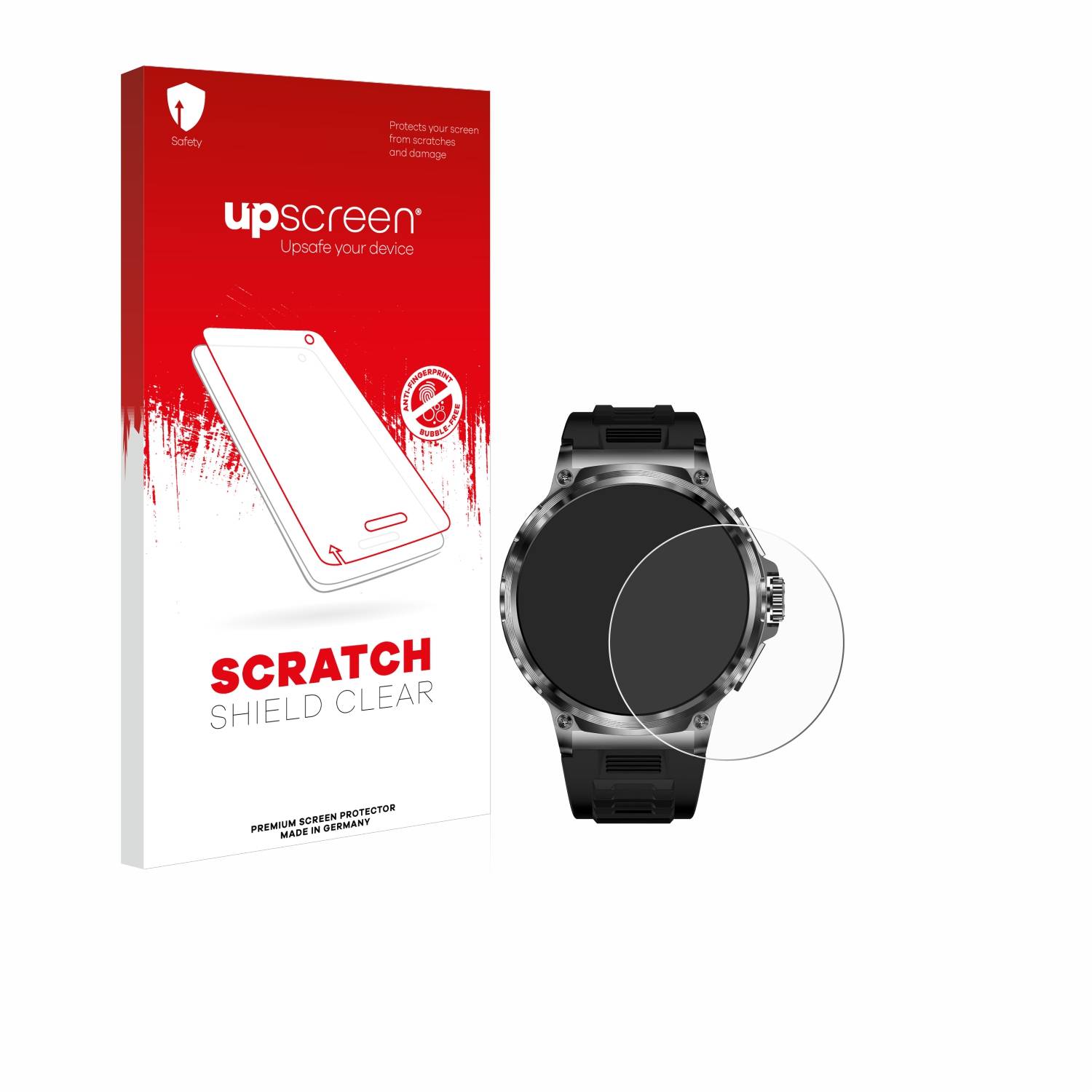 upscreen Scratch Shield Schutzfolie für Rogbid Tank M5 1.85