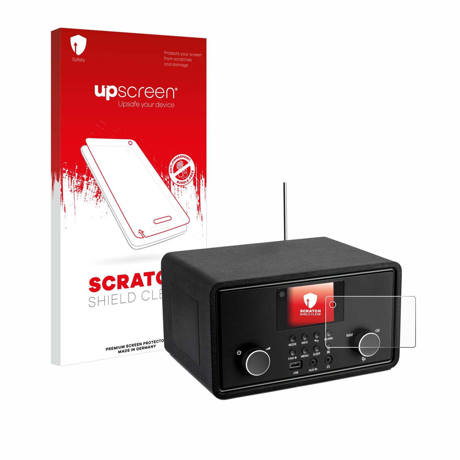 upscreen Scratch Shield Schutzfolie für Medion P85027
