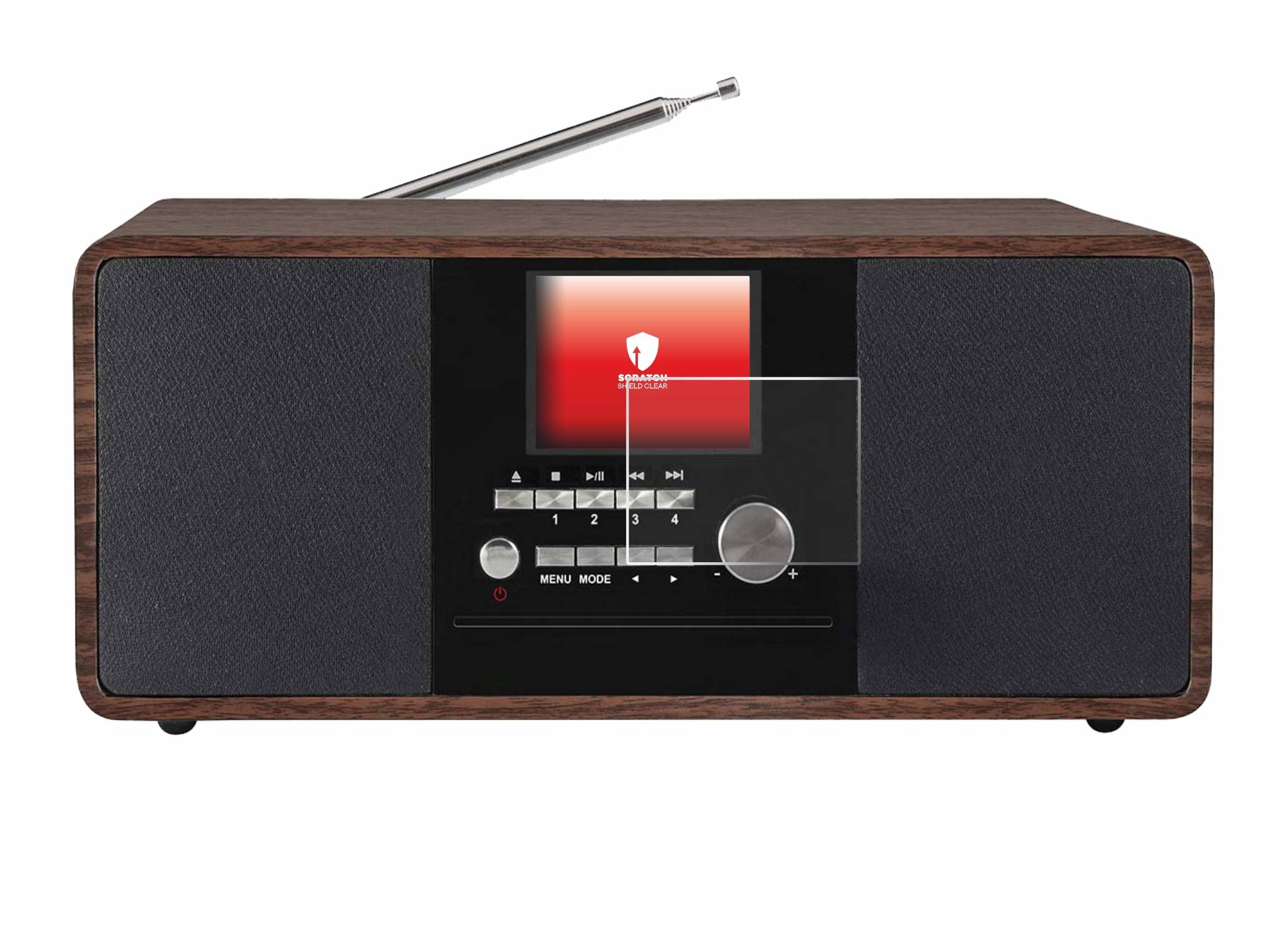 upscreen Scratch Shield Schutzfolie für Imperial DABMAN i200