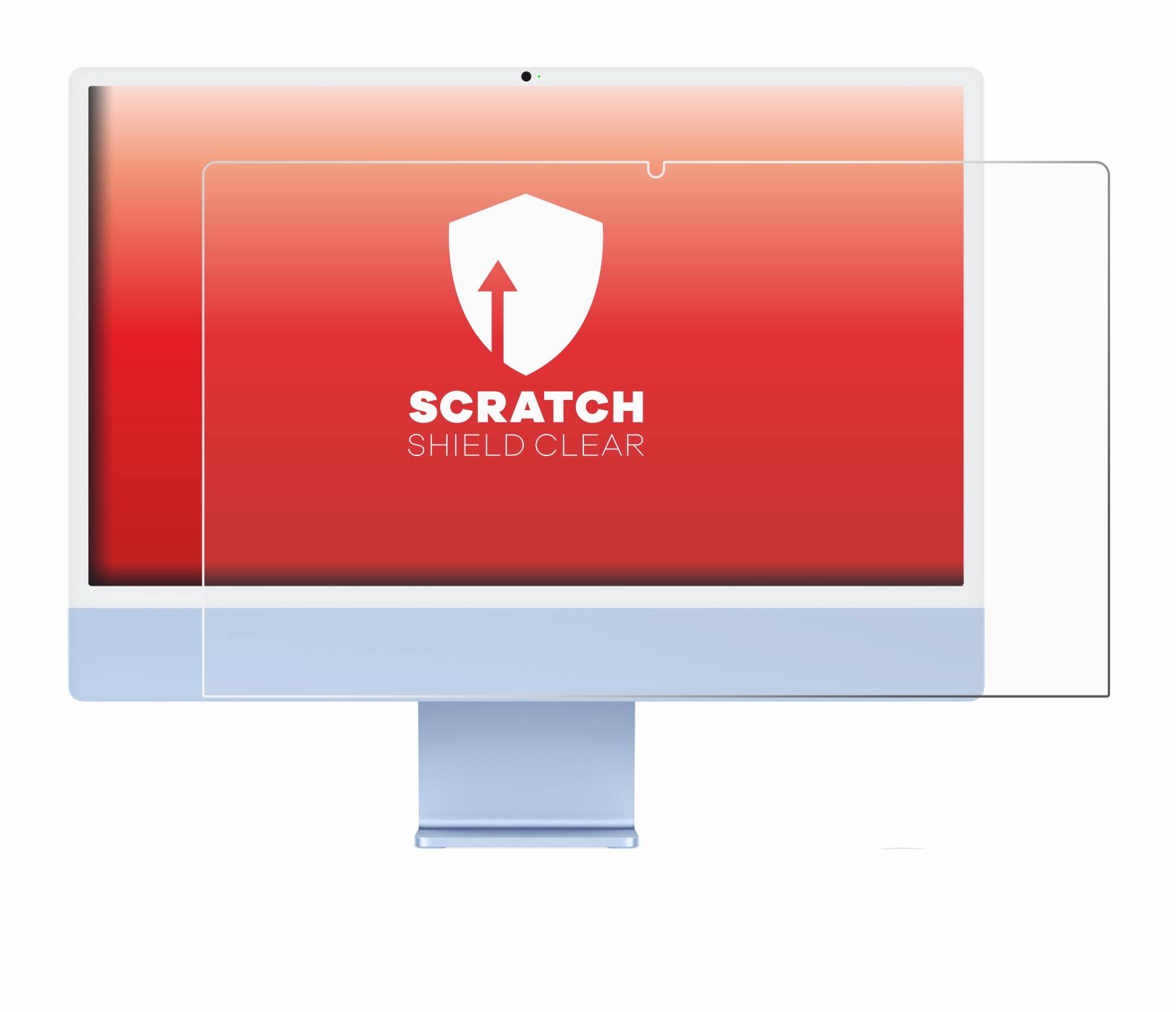 upscreen Scratch Shield Schutzfolie für Apple iMac 24 M4 2024