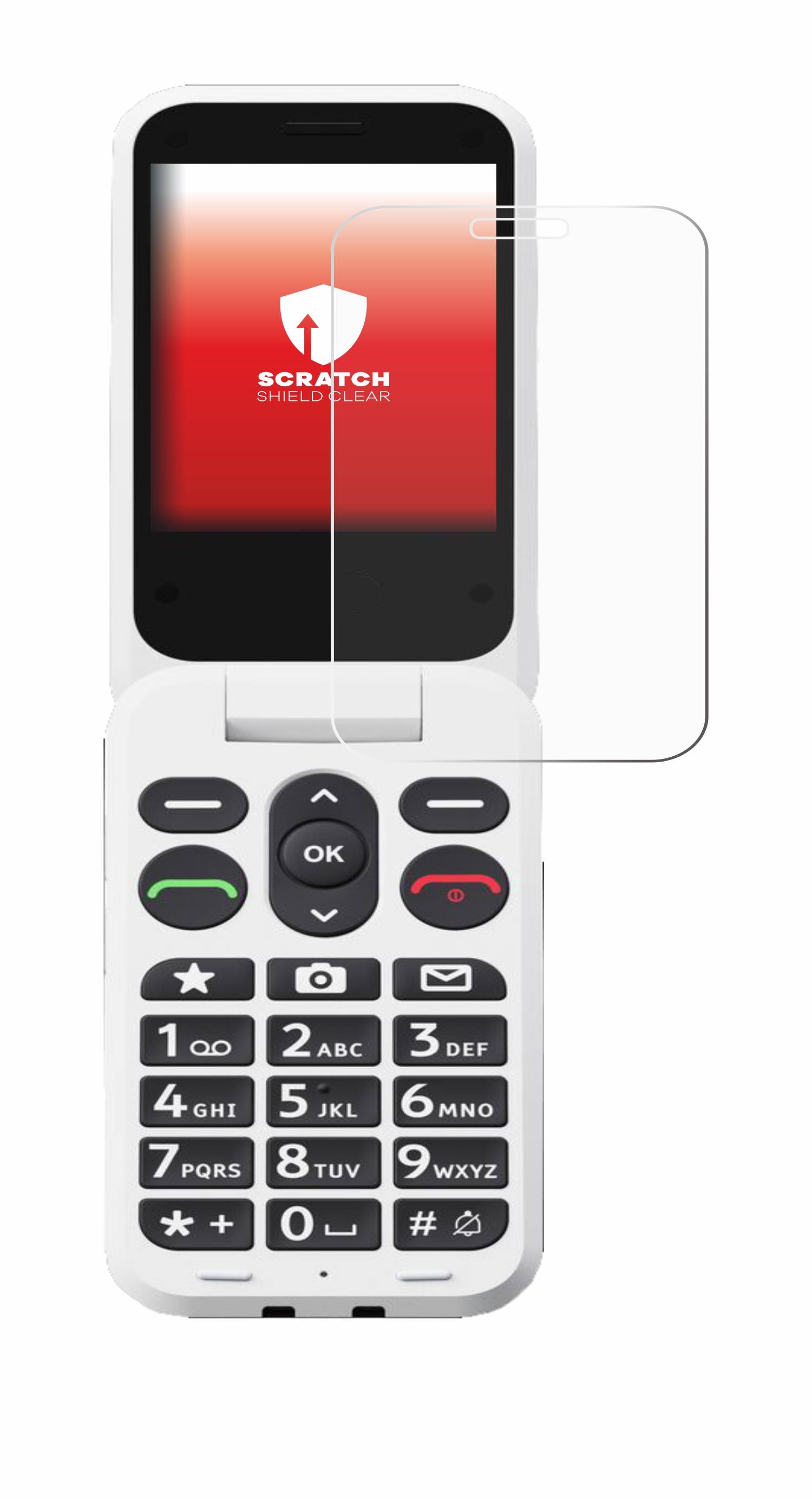 upscreen Scratch Shield Schutzfolie für Doro Leva L20
