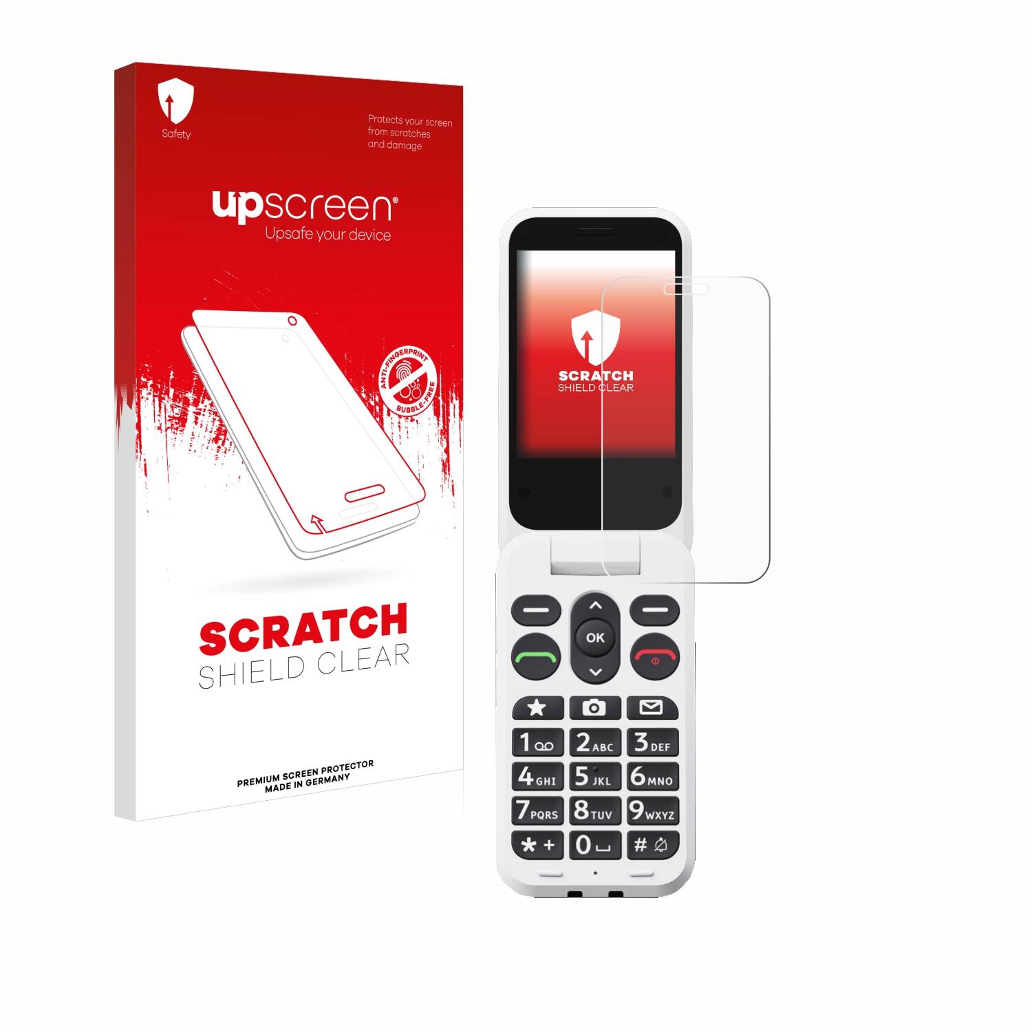 upscreen Scratch Shield Schutzfolie für Doro Leva L30
