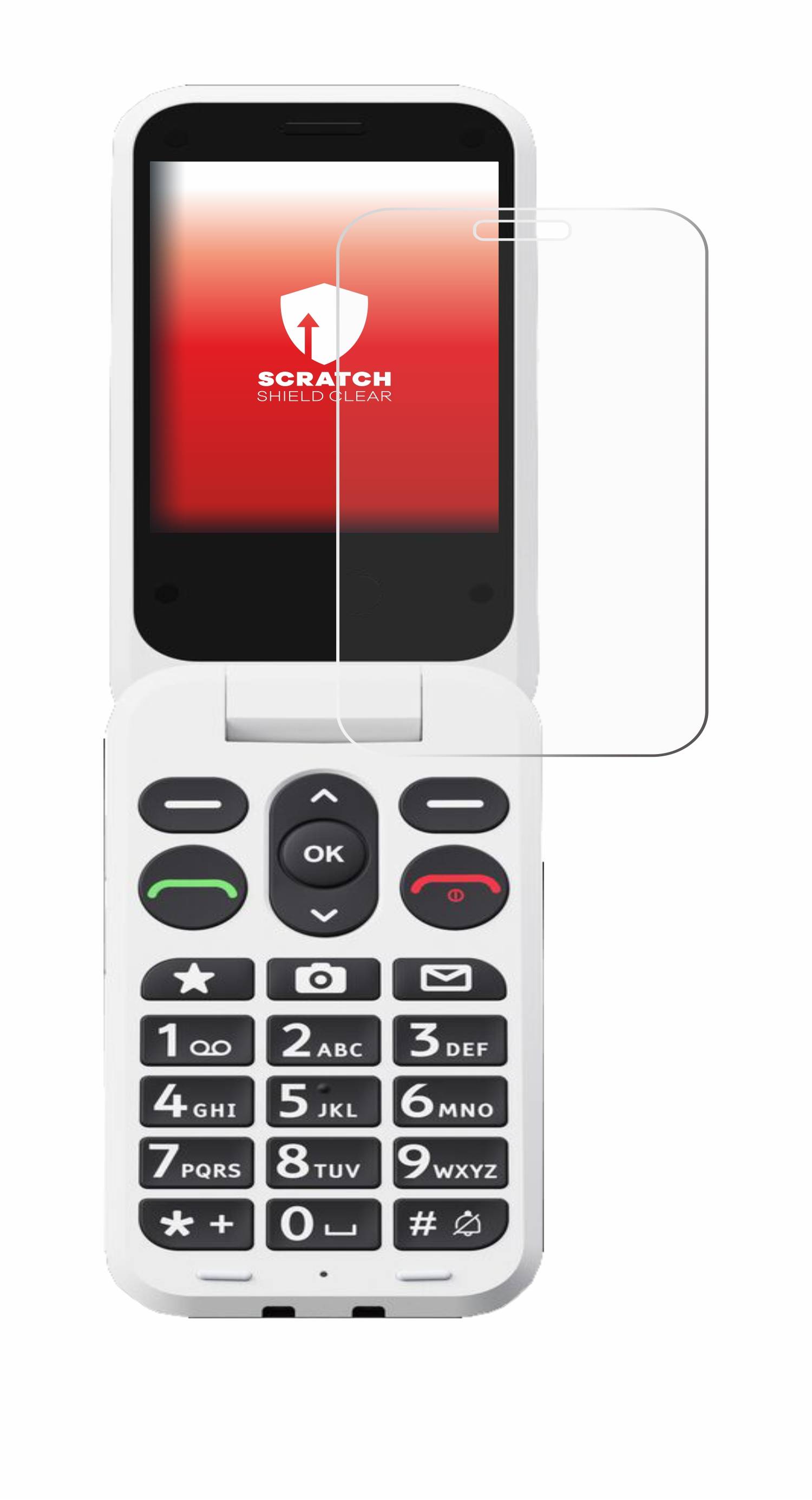 upscreen Scratch Shield Schutzfolie für Doro Leva L30
