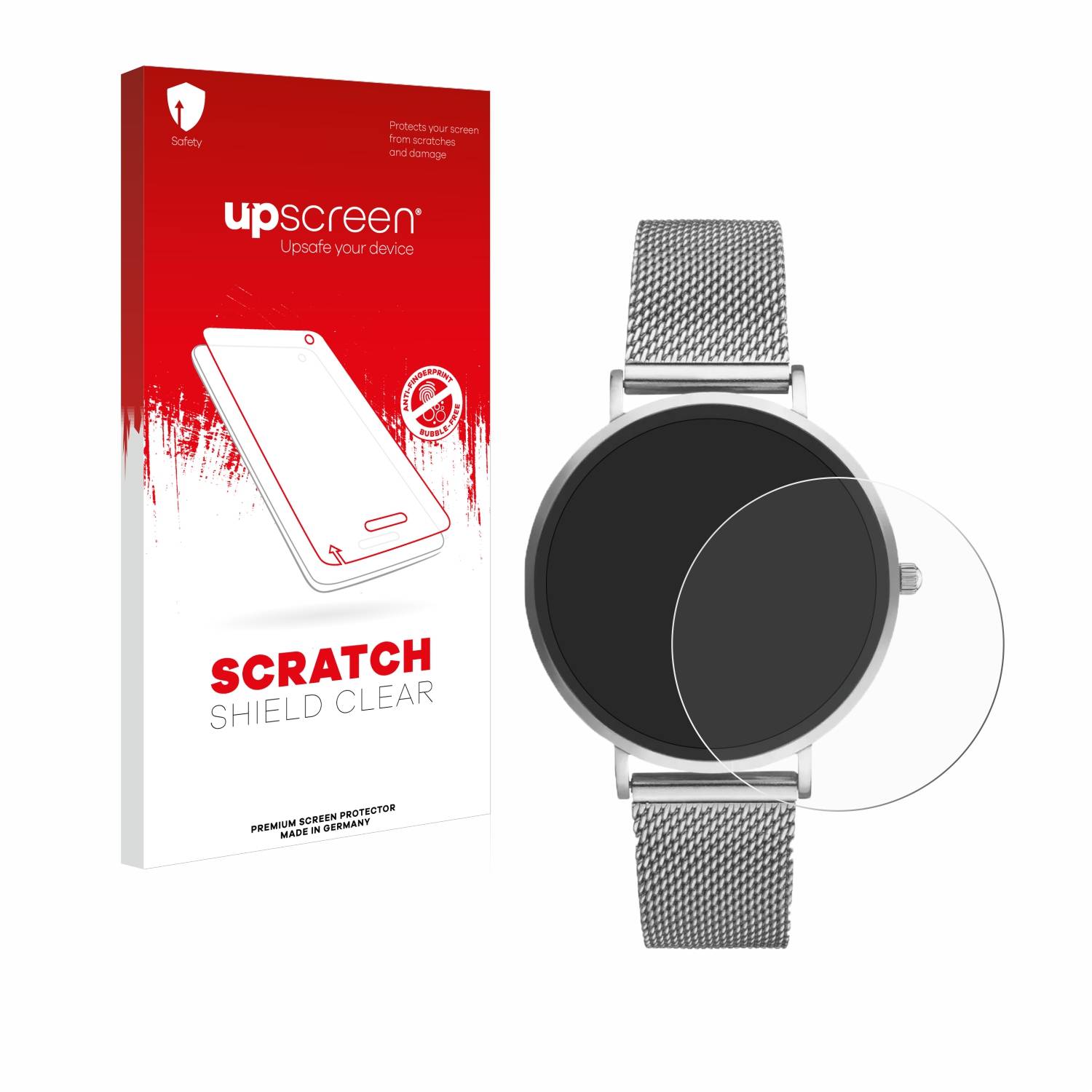 upscreen Scratch Shield Schutzfolie für Xcoast X-Watch Siona 2 Nano