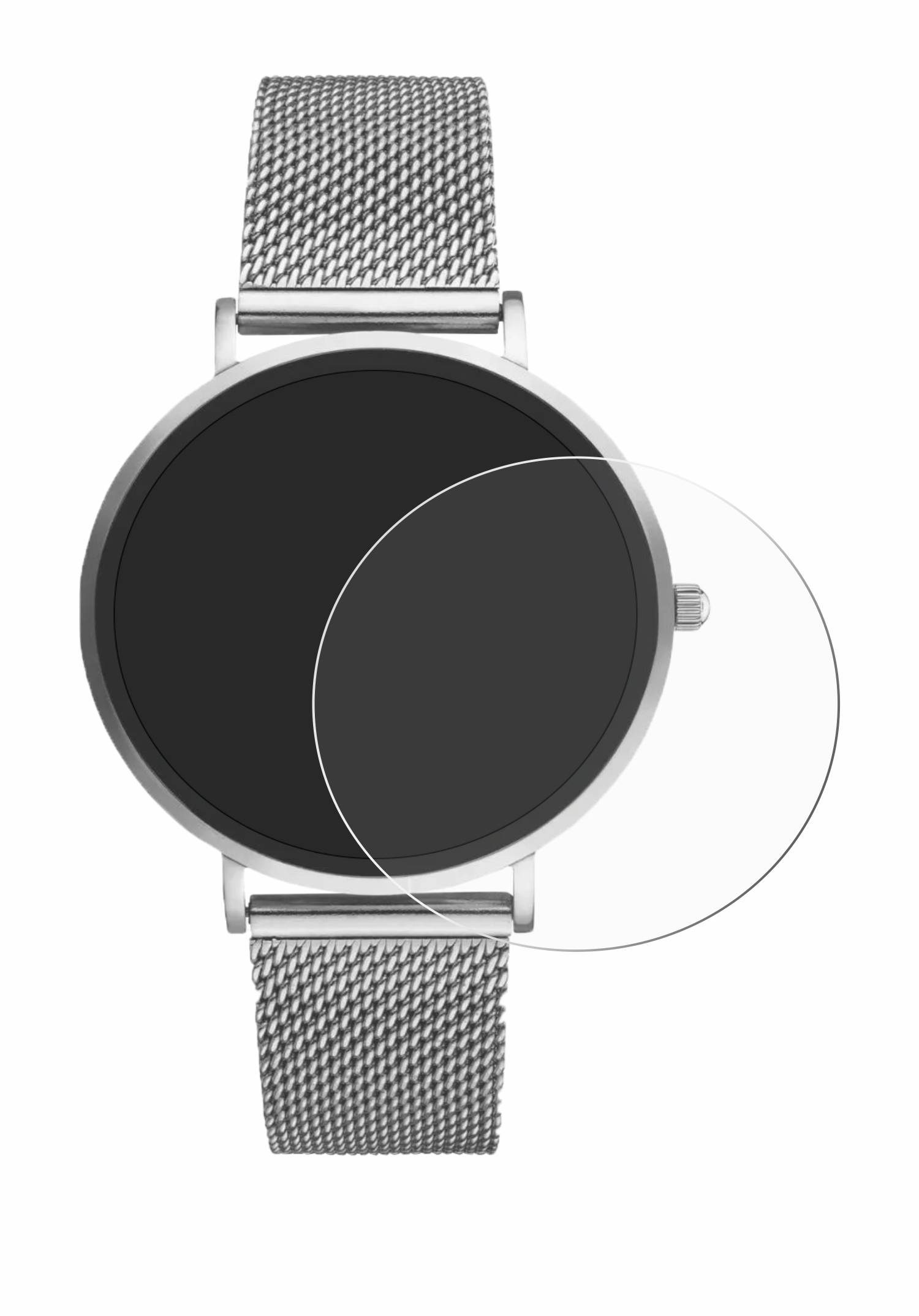 upscreen Scratch Shield Schutzfolie für Xcoast X-Watch Siona 2 Nano