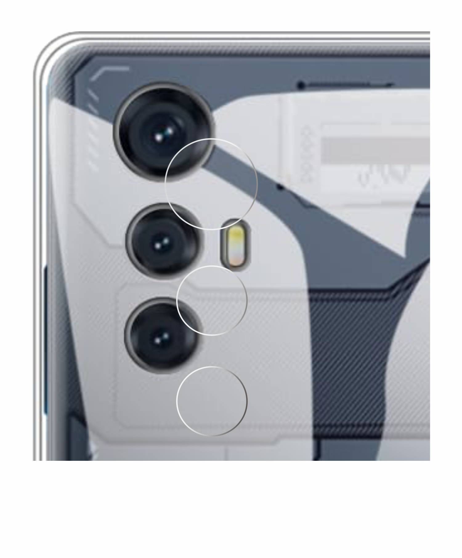 upscreen Scratch Shield Schutzfolie für Cubot Max 5 (NUR Kamera)