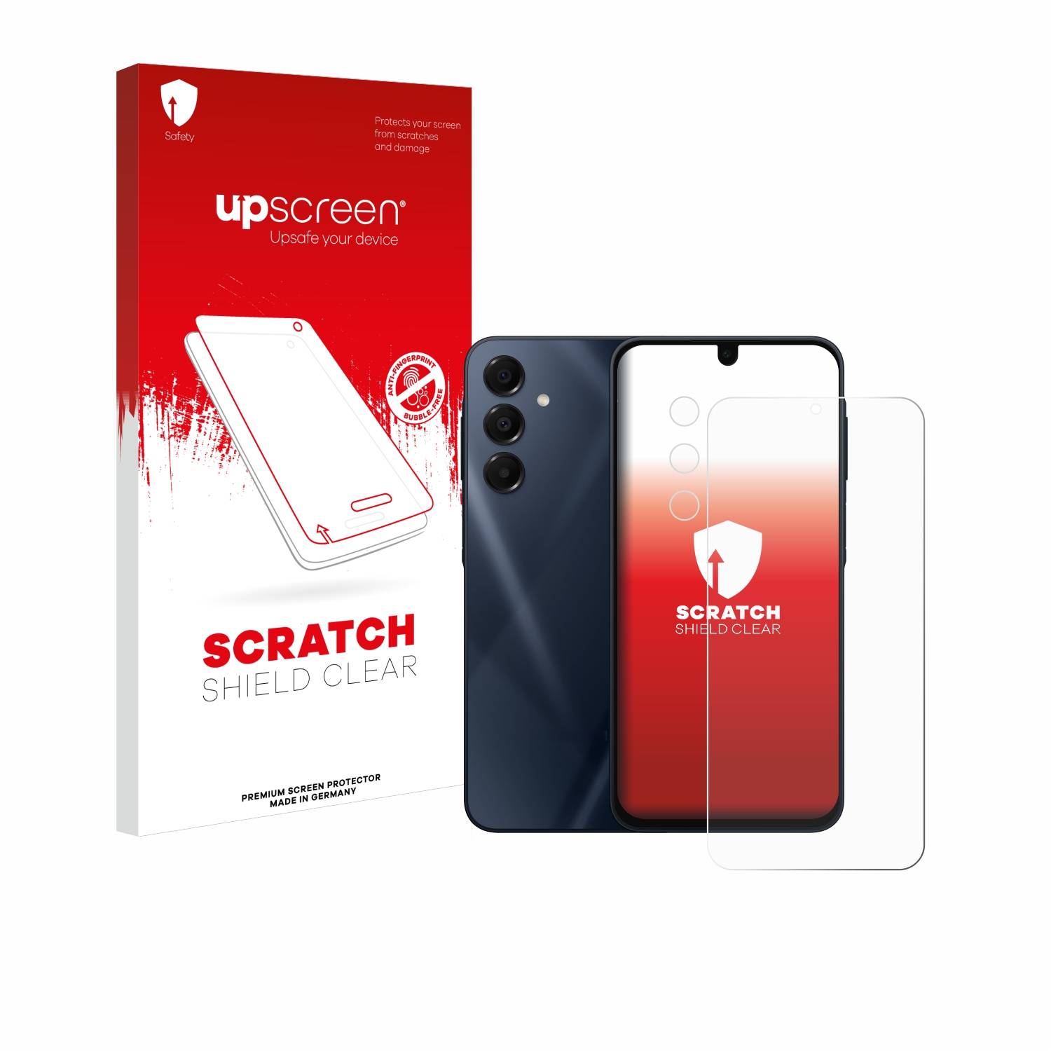 upscreen Scratch Shield Schutzfolie für Samsung Galaxy A16 4G (Display+Kamera)