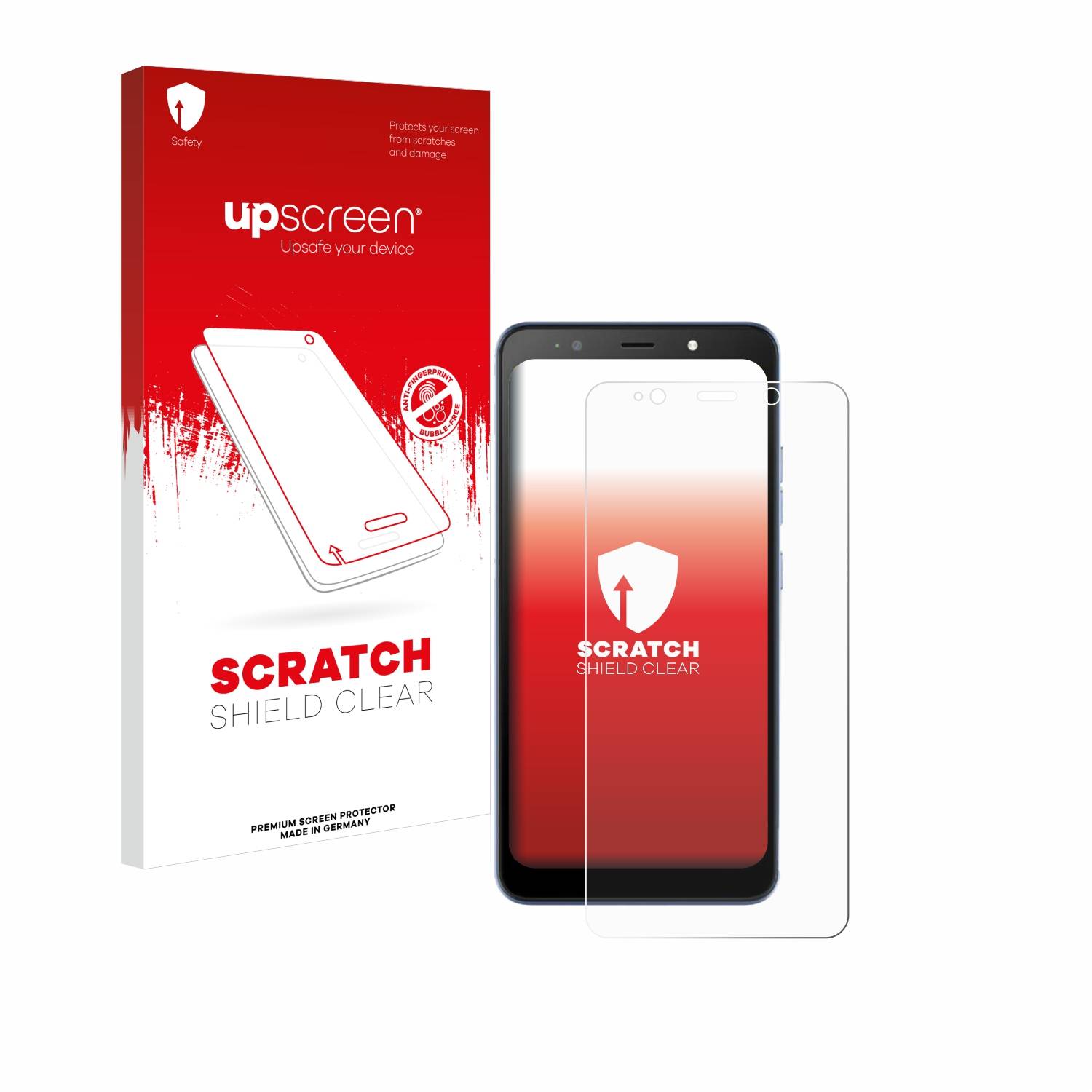 upscreen Scratch Shield Schutzfolie für Tecno Pop 6 Go