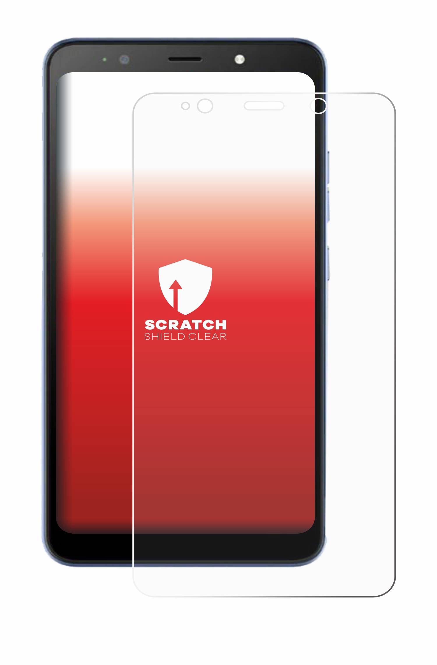 upscreen Scratch Shield Schutzfolie für Tecno Pop 6 Go