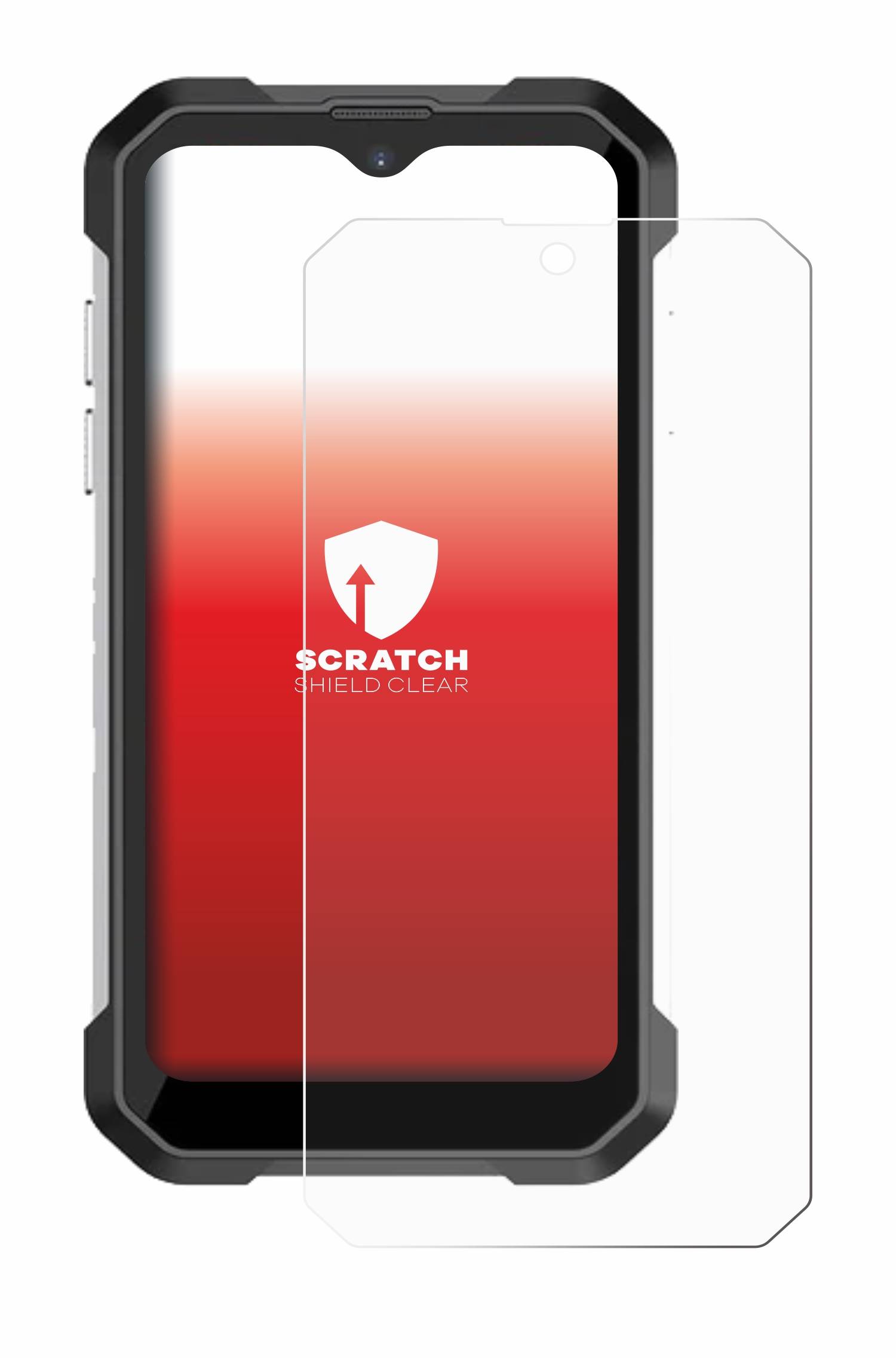 upscreen Scratch Shield Schutzfolie für Unihertz Tank Mini