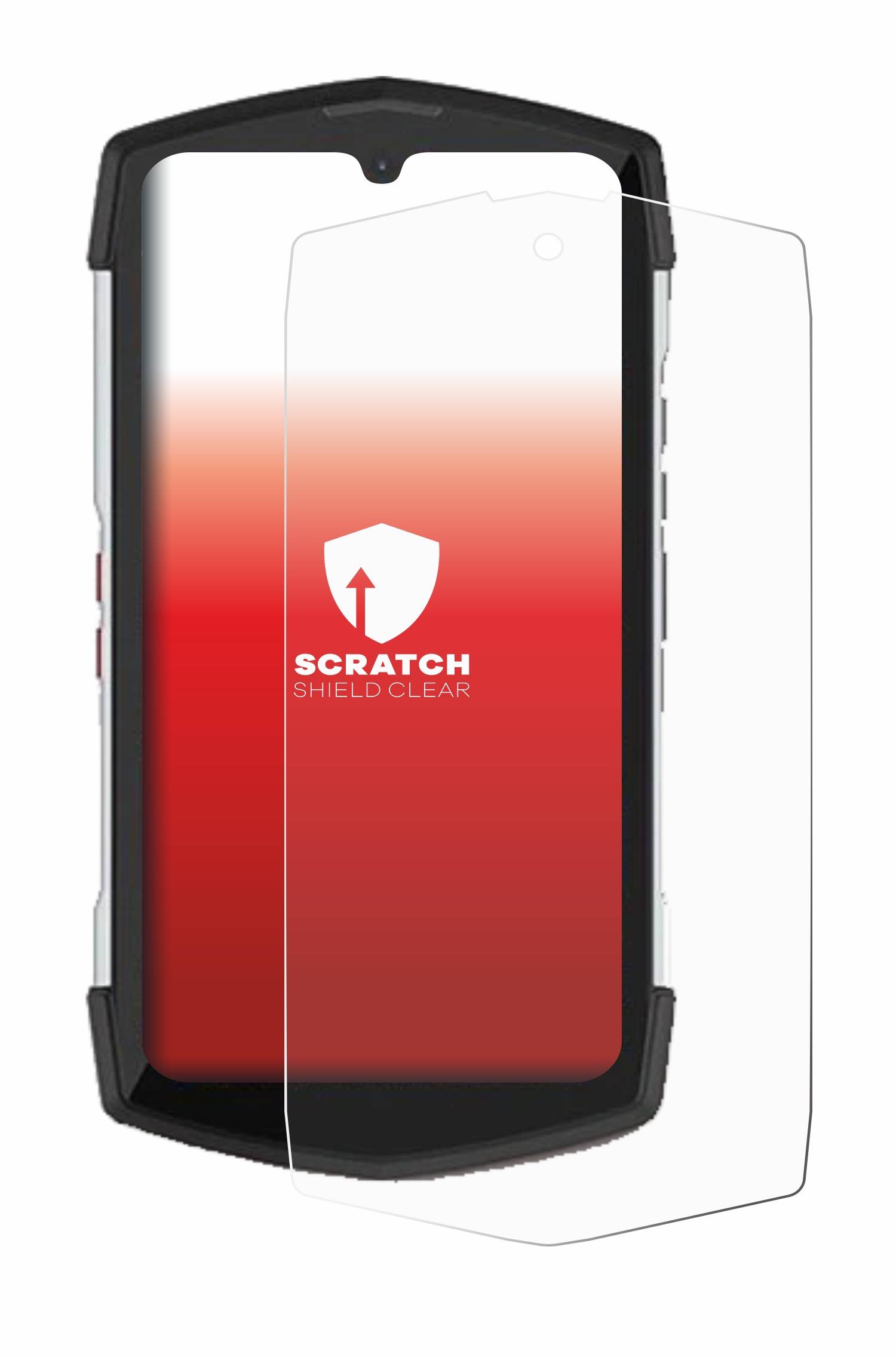 upscreen Scratch Shield Schutzfolie für Unihertz TickTock 5G