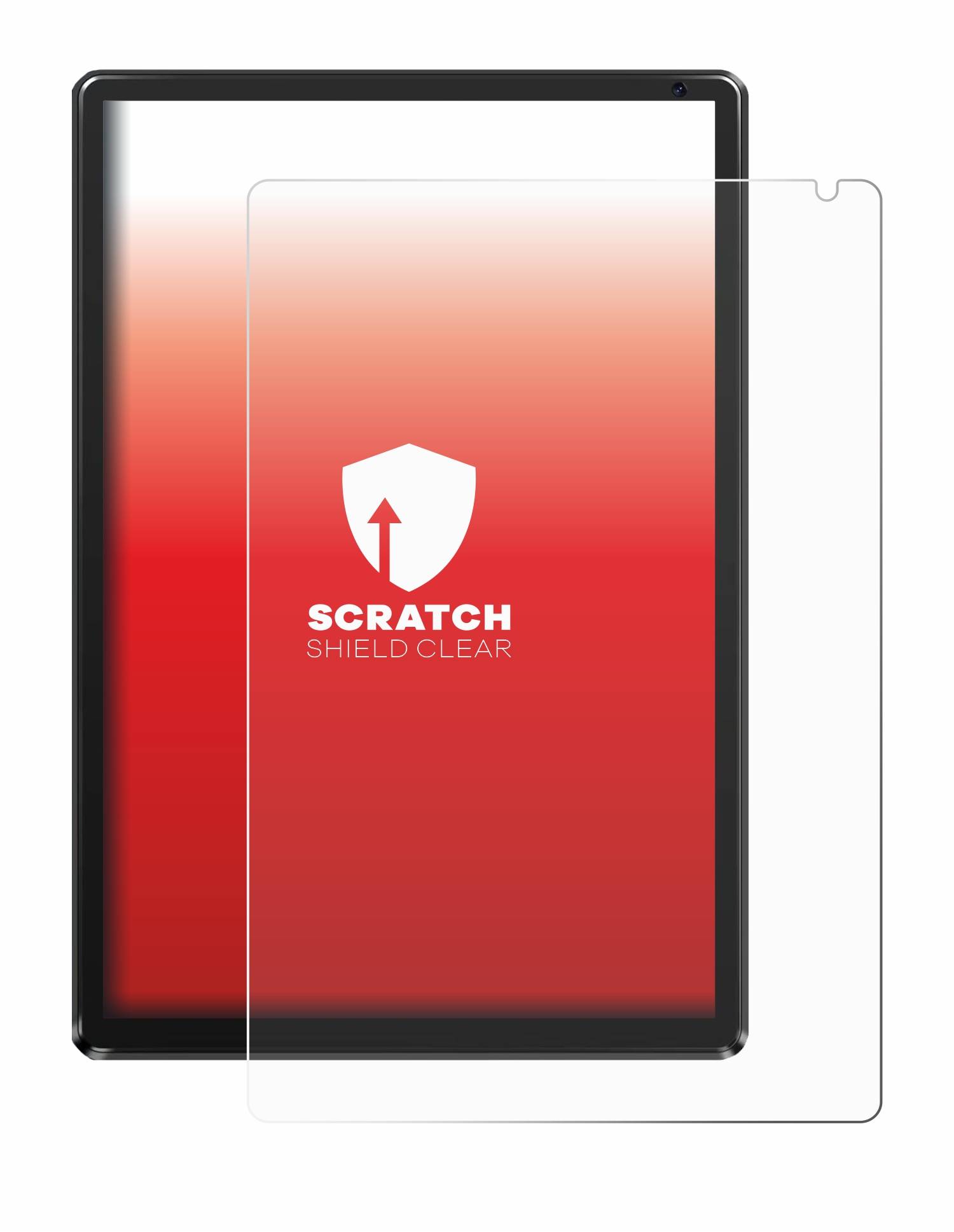 upscreen Scratch Shield Schutzfolie für Cheerjoy C107 10.1