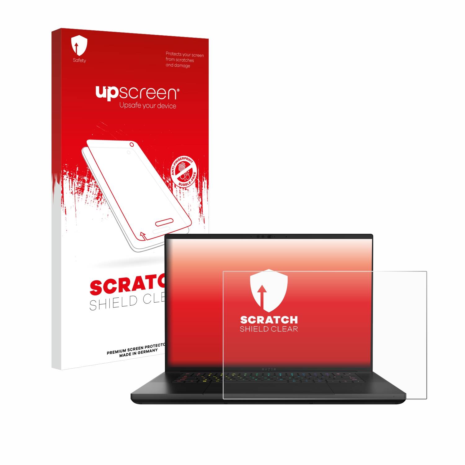 upscreen Scratch Shield Schutzfolie für Razer Blade 16 2024