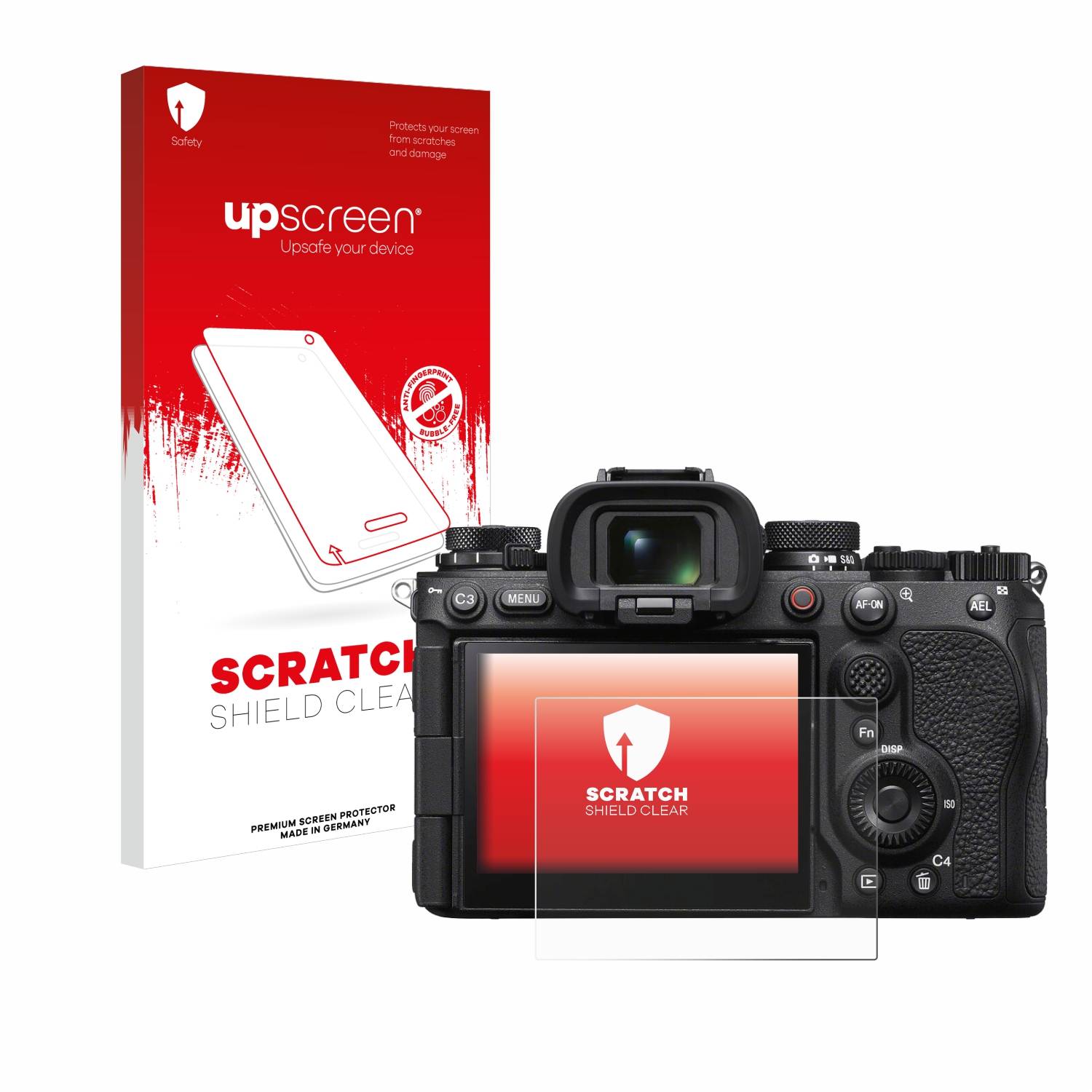 upscreen Scratch Shield Schutzfolie für Sony Alpha 1 II (ILCE1M2B)