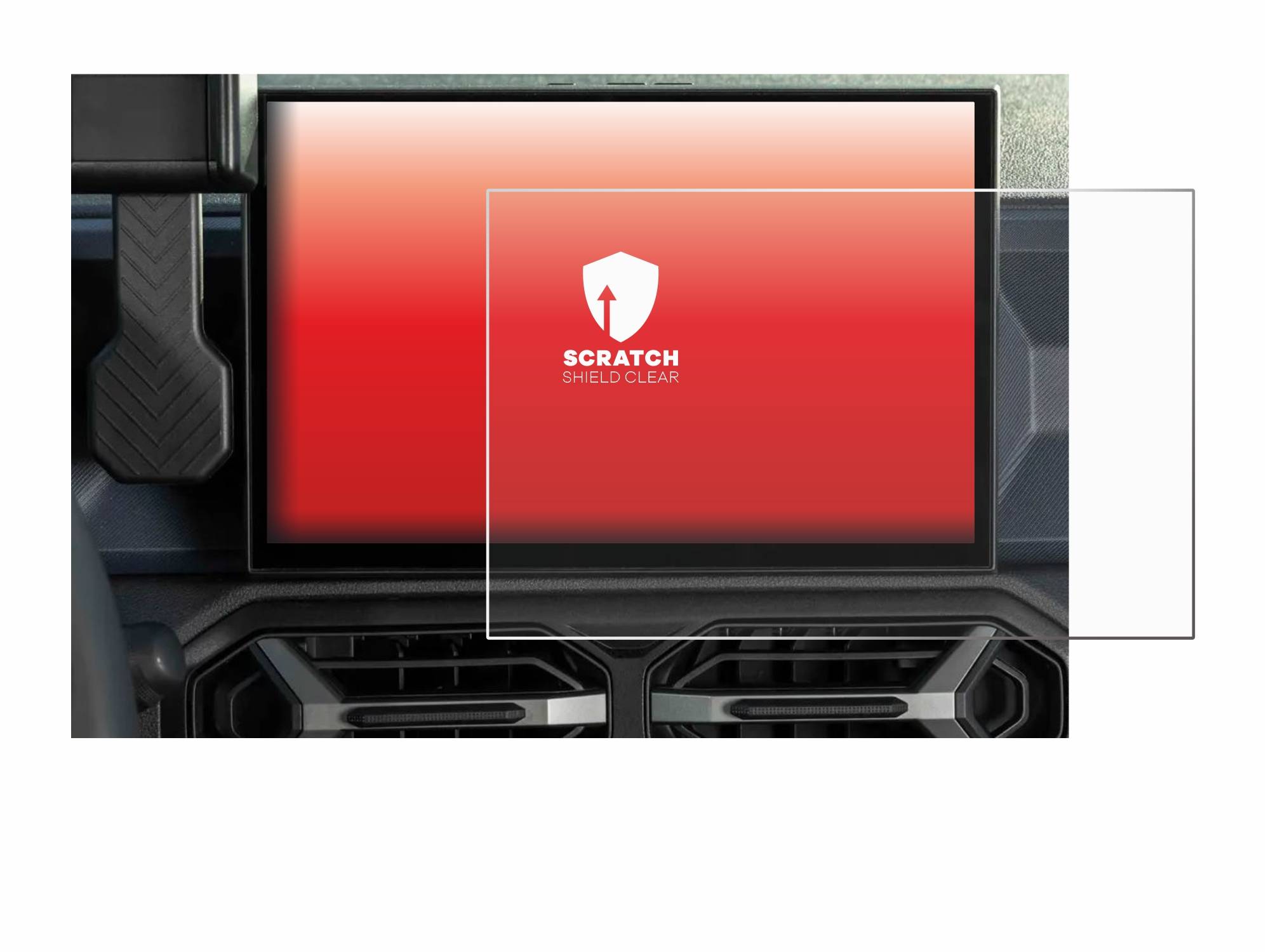 upscreen Scratch Shield Schutzfolie für Dacia Duster Infotainment System (2024)