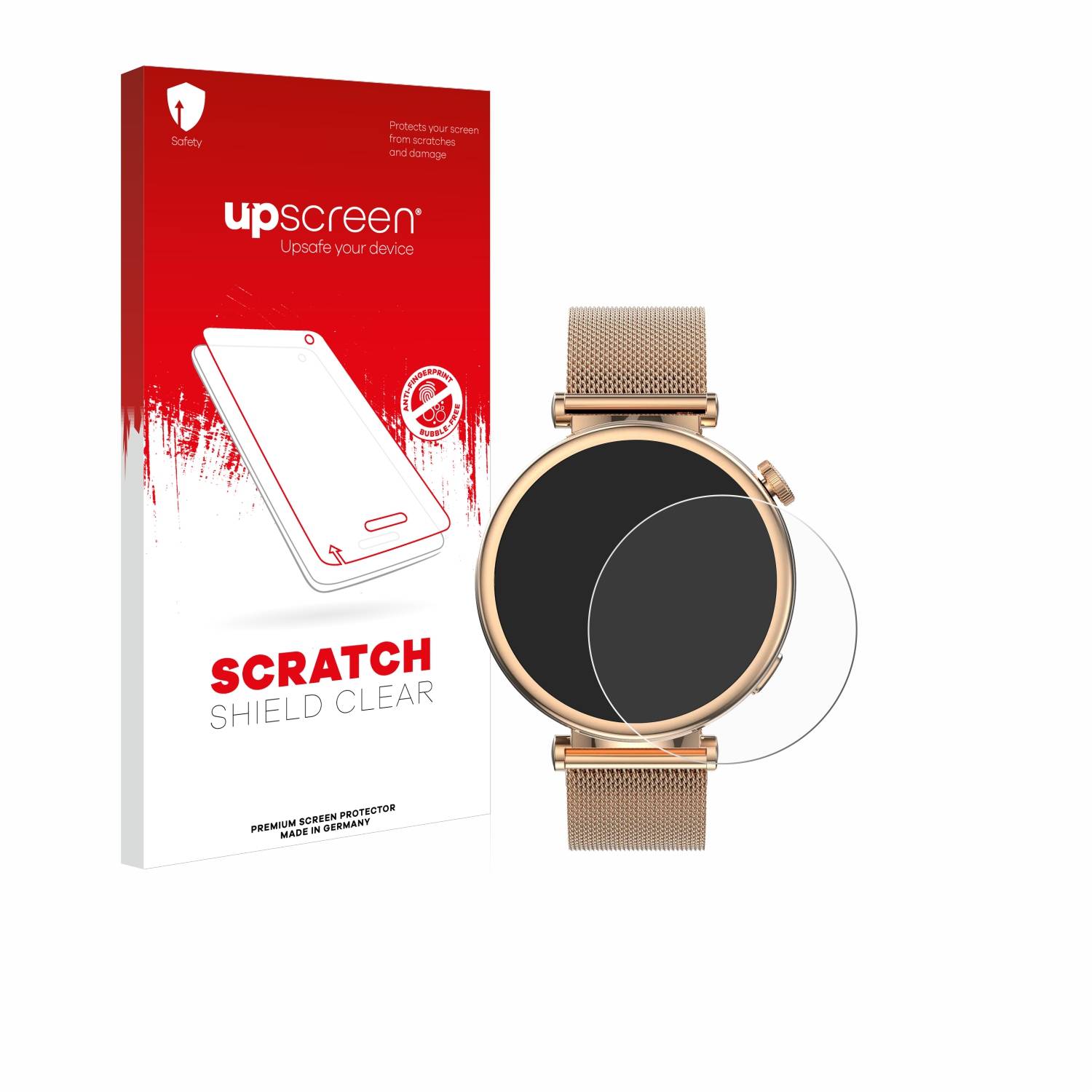 upscreen Scratch Shield Schutzfolie für Kiano Watch Style