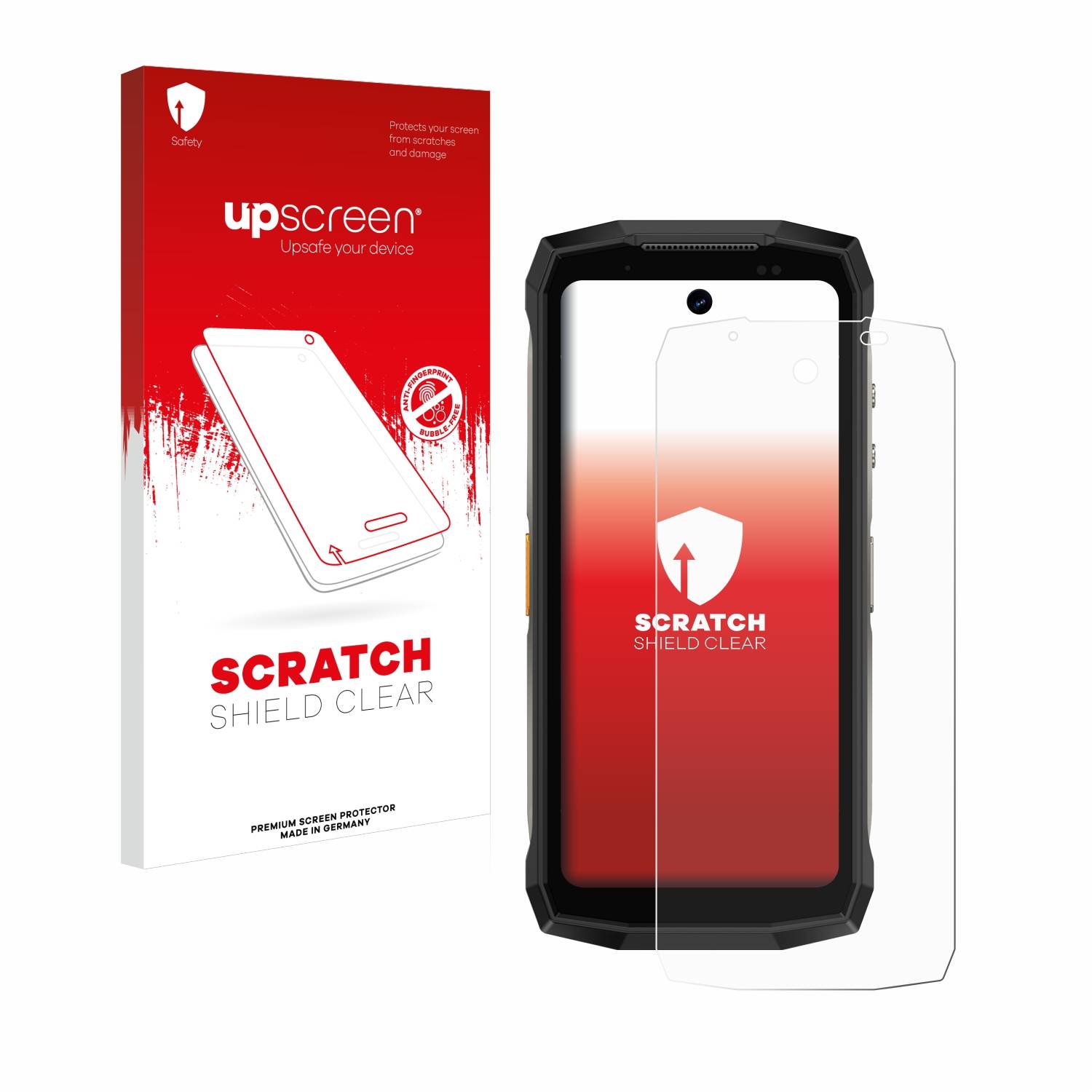 upscreen Scratch Shield Schutzfolie für Ulefone Armor Mini 20 Pro