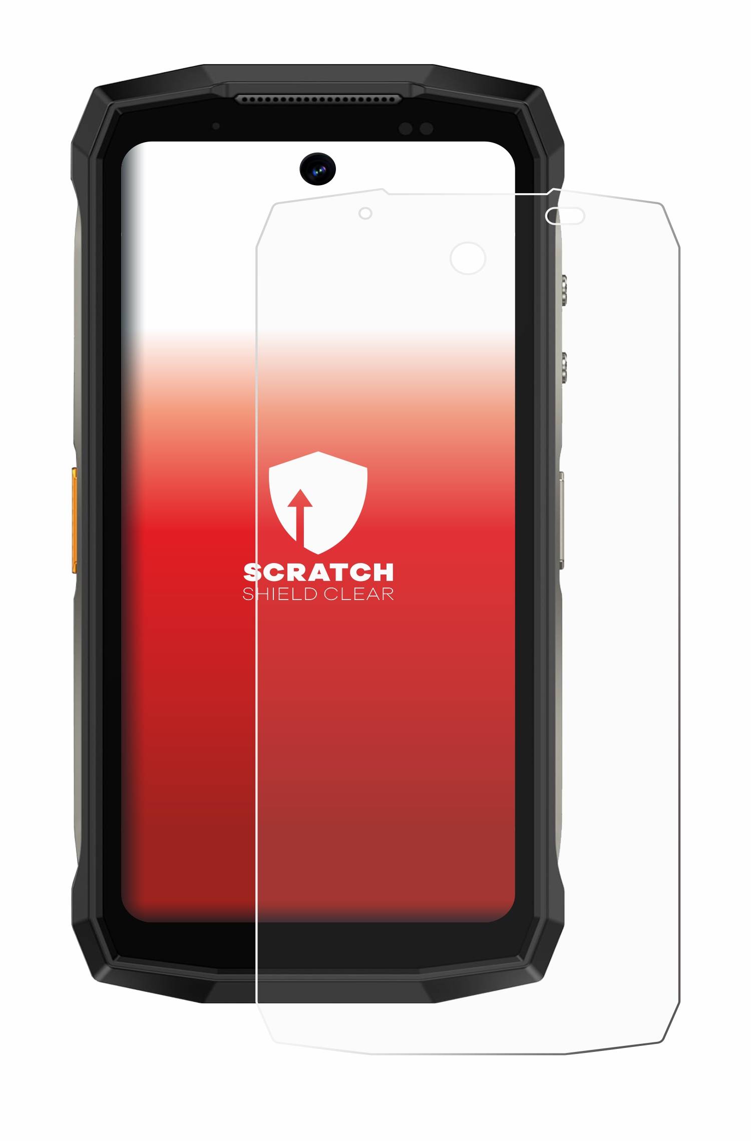 upscreen Scratch Shield Schutzfolie für Ulefone Armor Mini 20 Pro