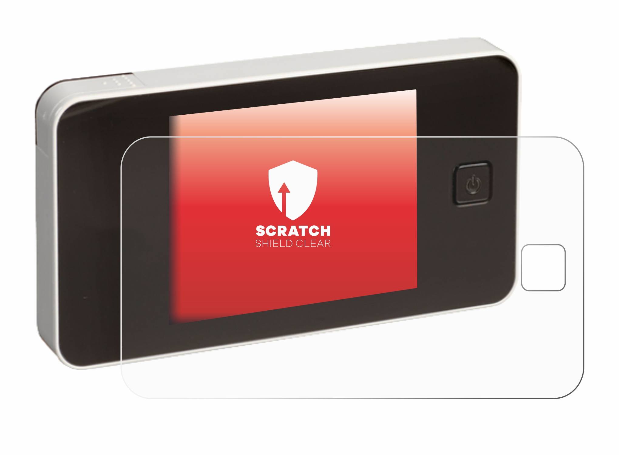 upscreen Scratch Shield Schutzfolie für Burg Wächter eGuard DG 8100