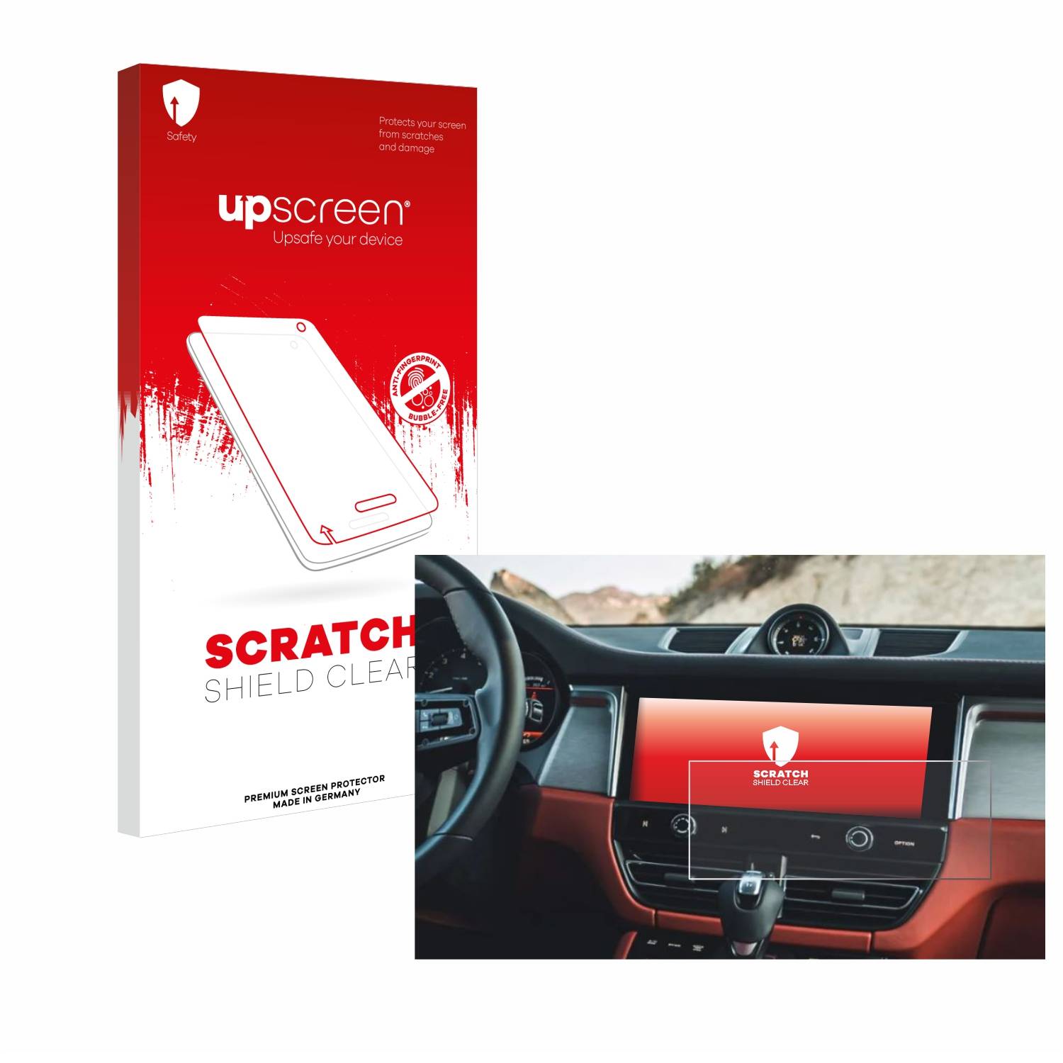 upscreen Scratch Shield Schutzfolie für Porsche Macan 2023