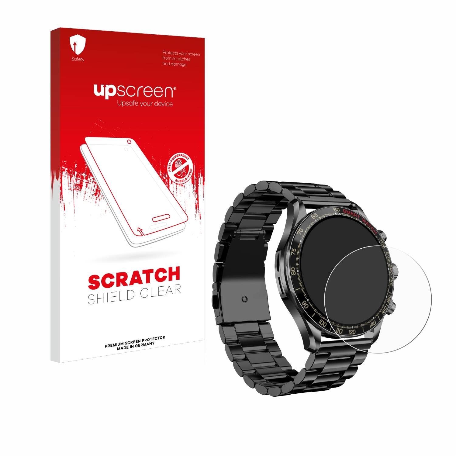 upscreen Scratch Shield Schutzfolie für Maoo Titan Smartwatch 1.43