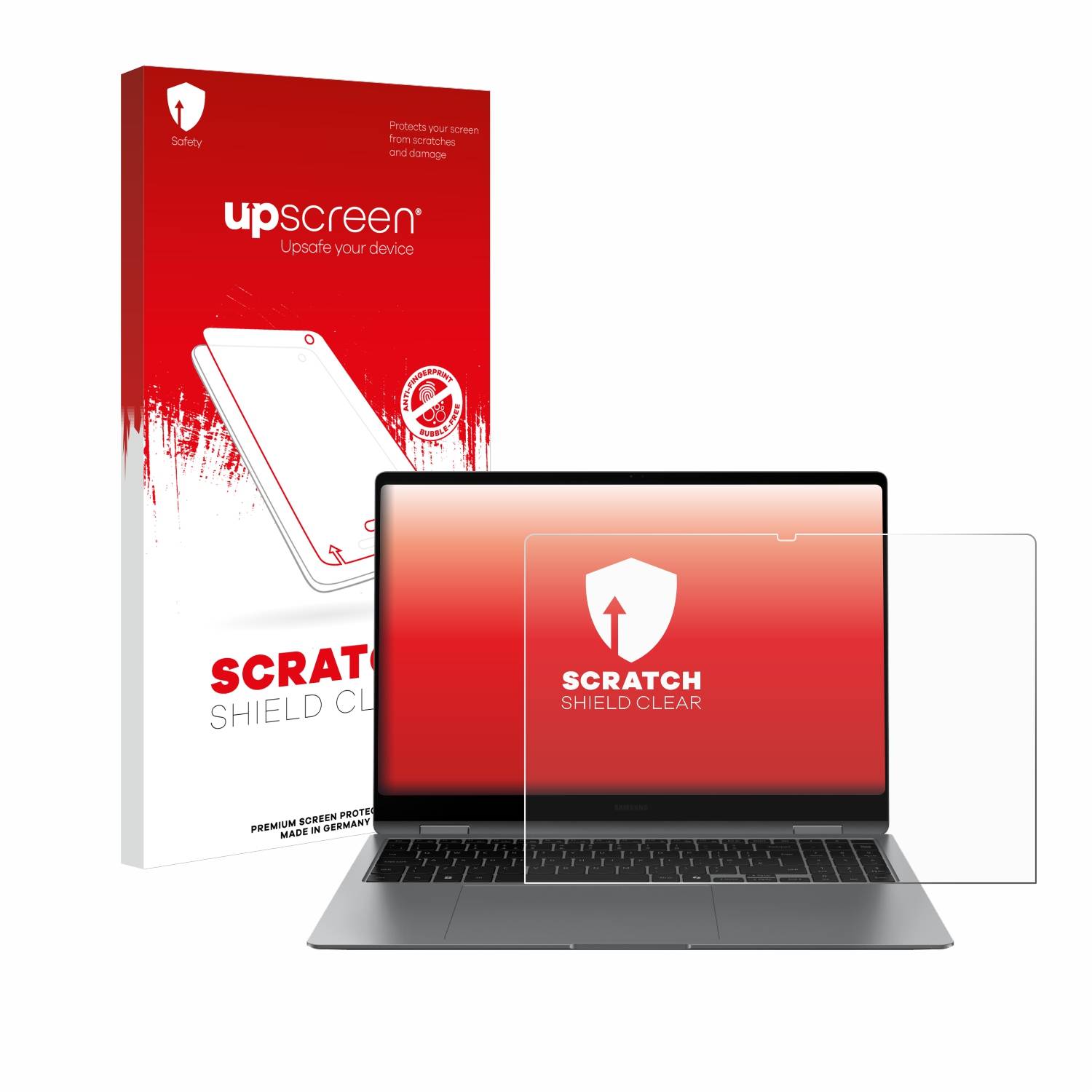 upscreen Scratch Shield Schutzfolie für Samsung Galaxy Book5 Pro 360 16