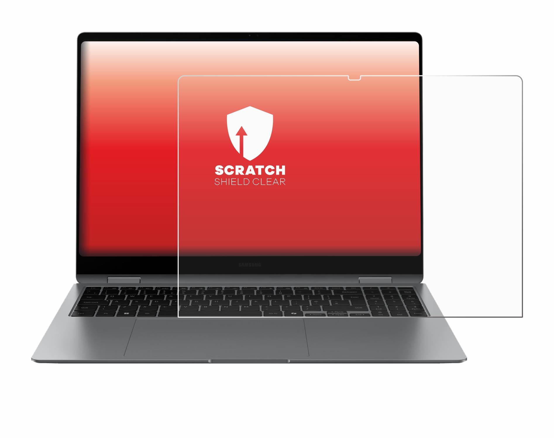 upscreen Scratch Shield Schutzfolie für Samsung Galaxy Book5 Pro 360 16