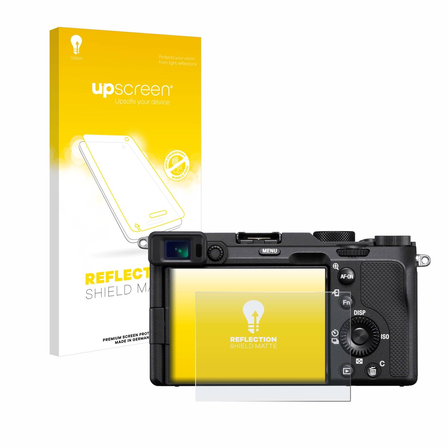 upscreen Reflection Shield Matt Schutzfolie für Sony A7C