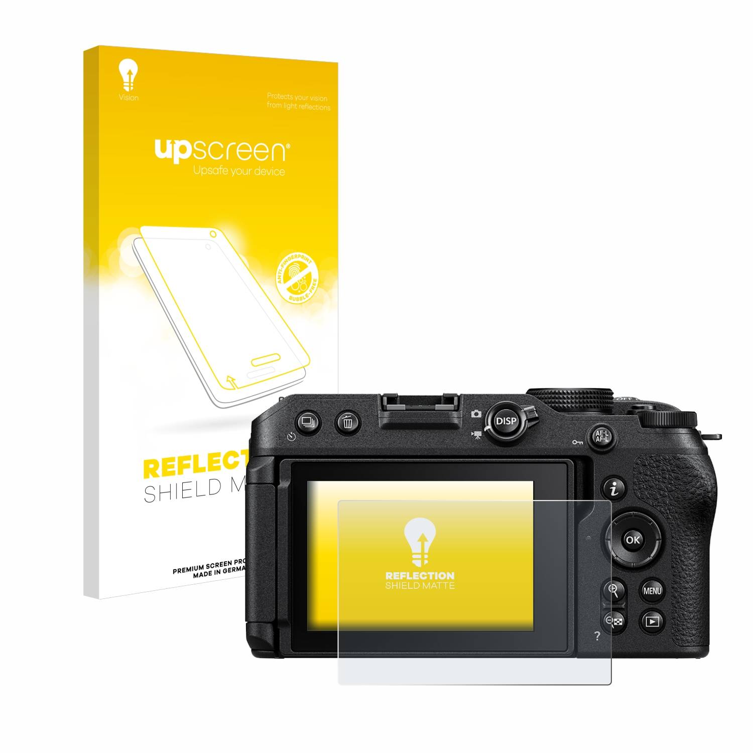 upscreen Reflection Shield Matt Schutzfolie für Nikon Z 30