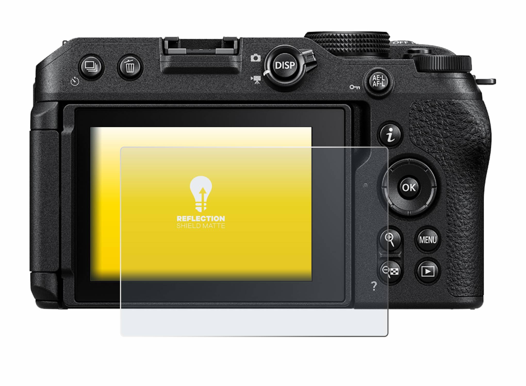 upscreen Reflection Shield Matt Schutzfolie für Nikon Z 30