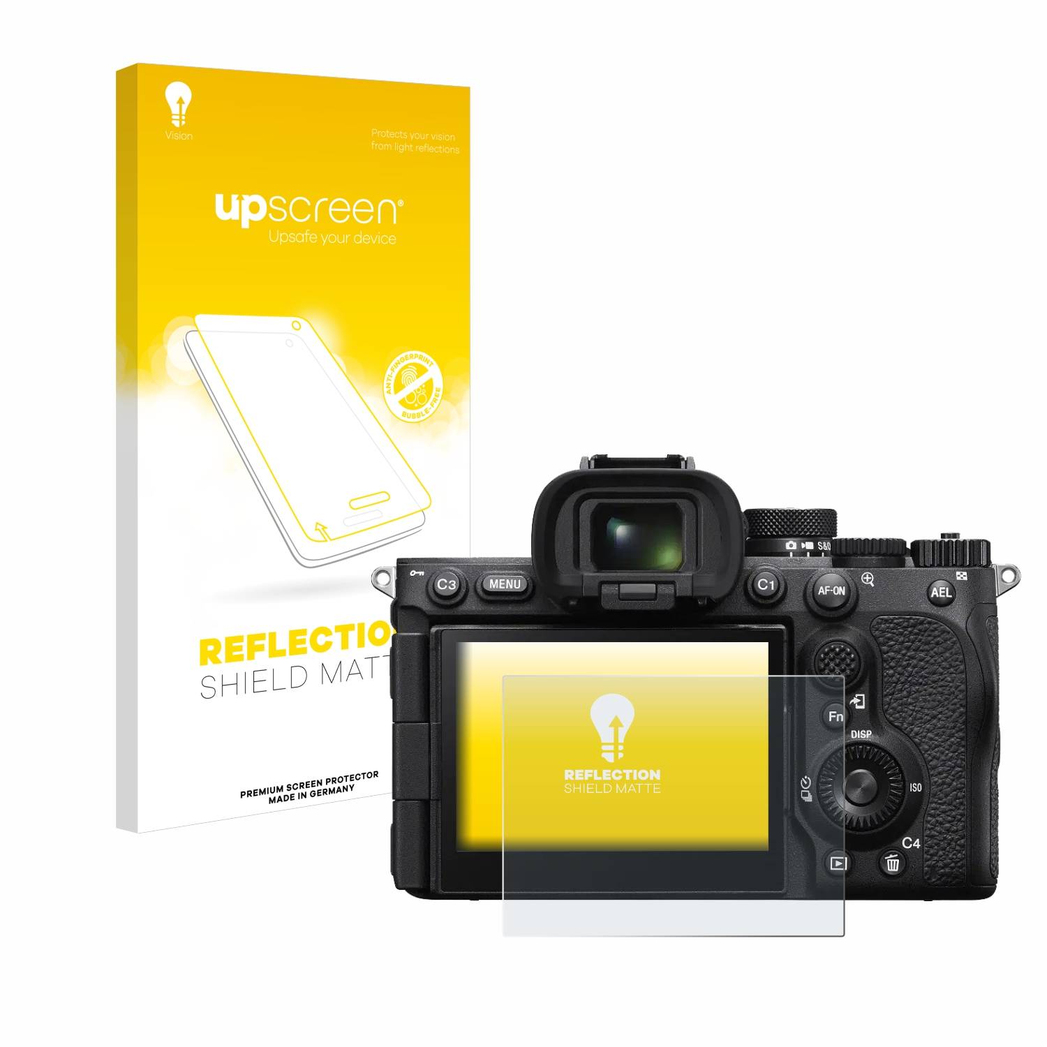 upscreen Reflection Shield Matt Schutzfolie für Sony Alpha 7R V / a7R V