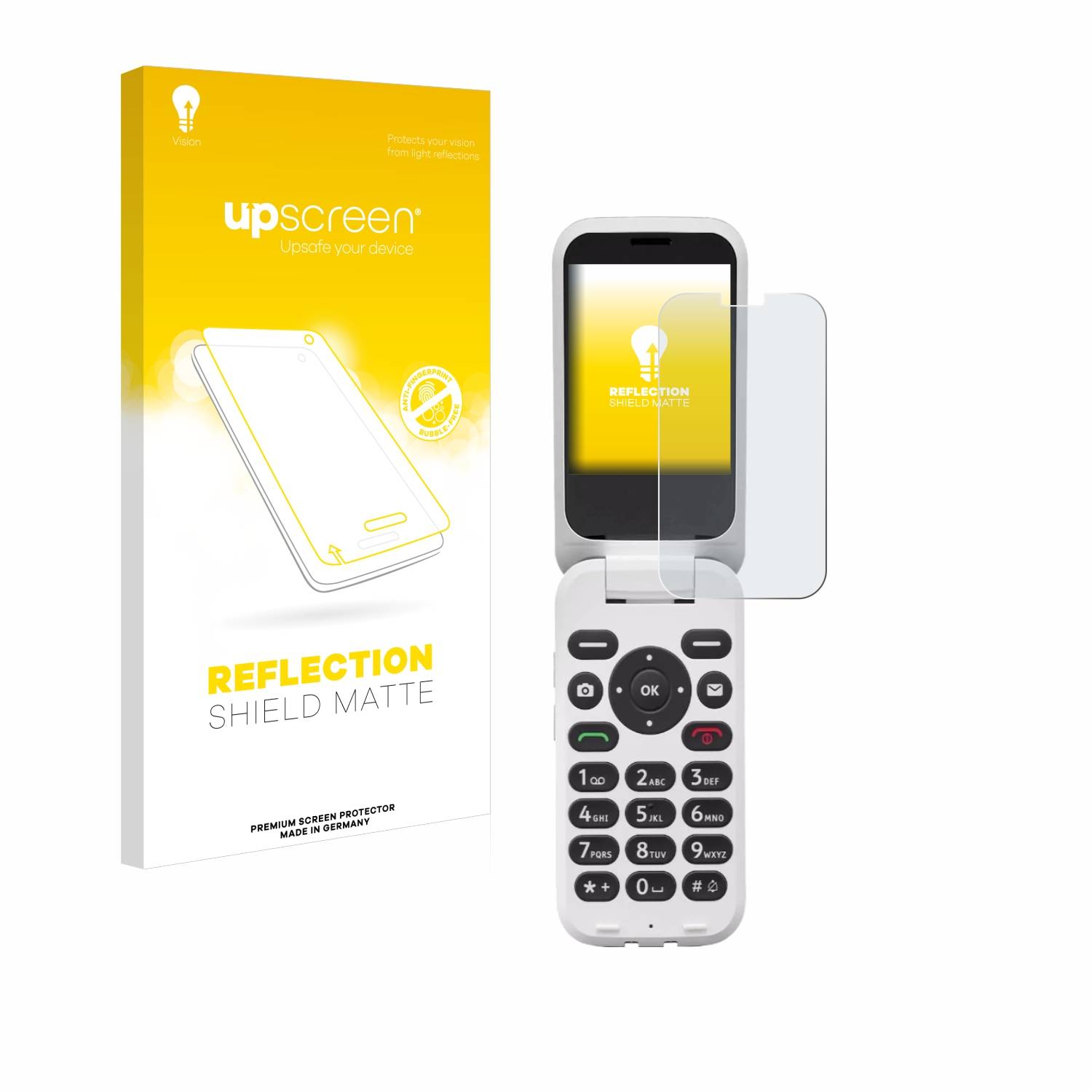 upscreen Reflection Shield Matt Schutzfolie für Doro 6880