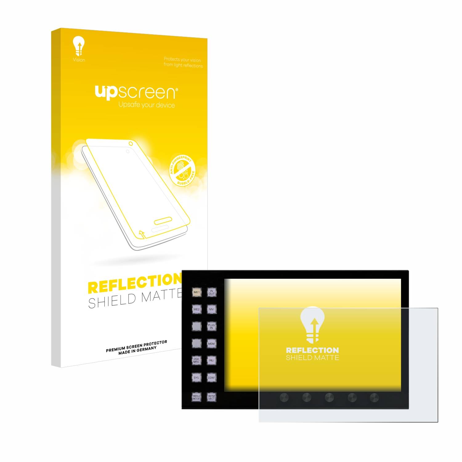 upscreen Reflection Shield Matt Schutzfolie für Panasonic AV-HS60C3G