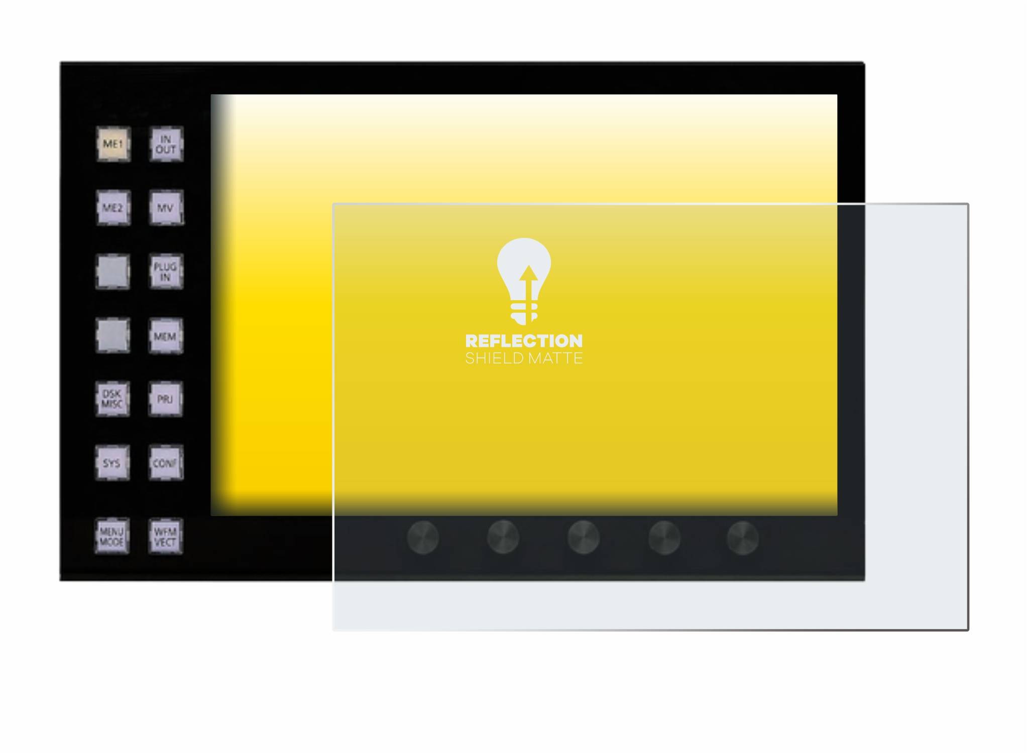 upscreen Reflection Shield Matt Schutzfolie für Panasonic AV-HS60C3G