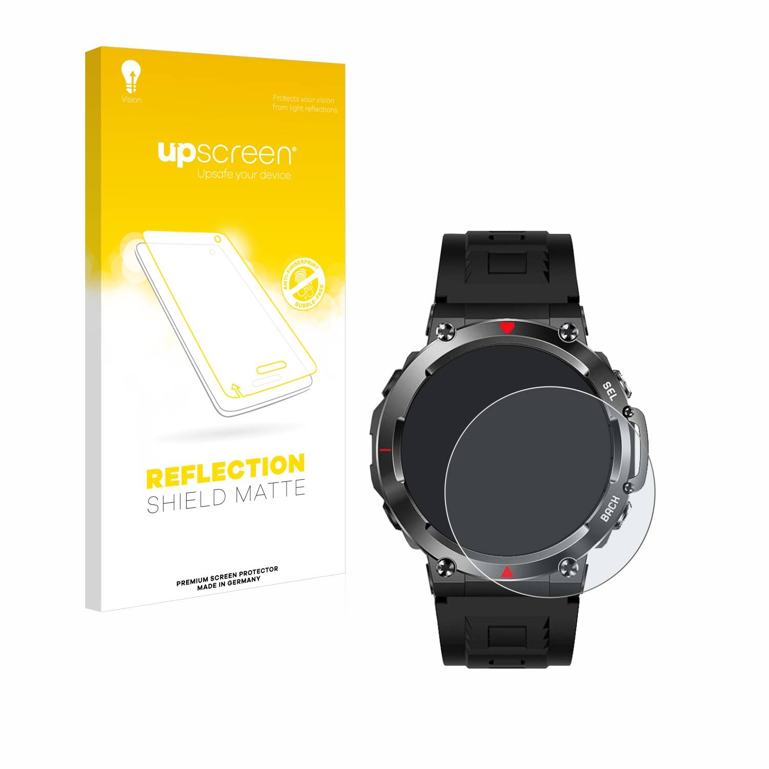 upscreen Reflection Shield Matt Schutzfolie für Imfrchcs X106 1.39