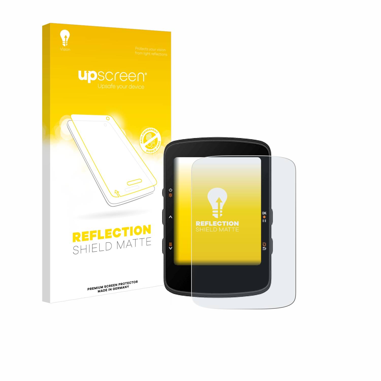 upscreen Reflection Shield Matt Schutzfolie für Bryton Rider 460
