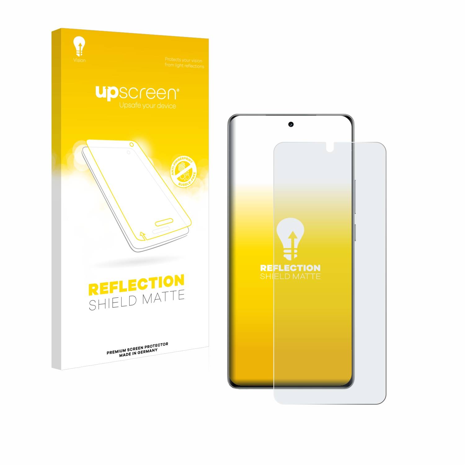 upscreen Reflection Shield Matt Schutzfolie für realme GT 6