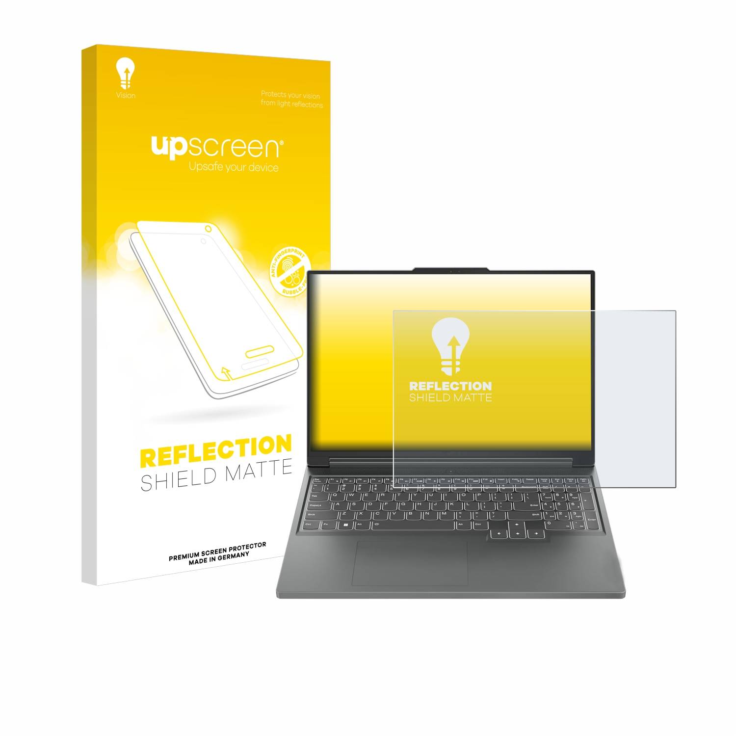 upscreen Reflection Shield Matt Schutzfolie für Lenovo Legion Slim 5 Gen 9 16
