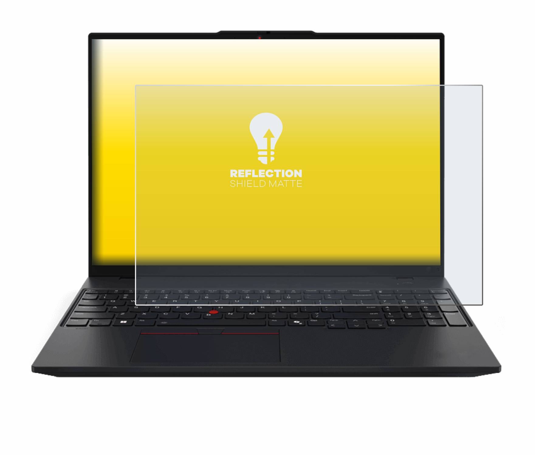 upscreen Reflection Shield Matt Schutzfolie für Lenovo ThinkPad L16 Gen 1